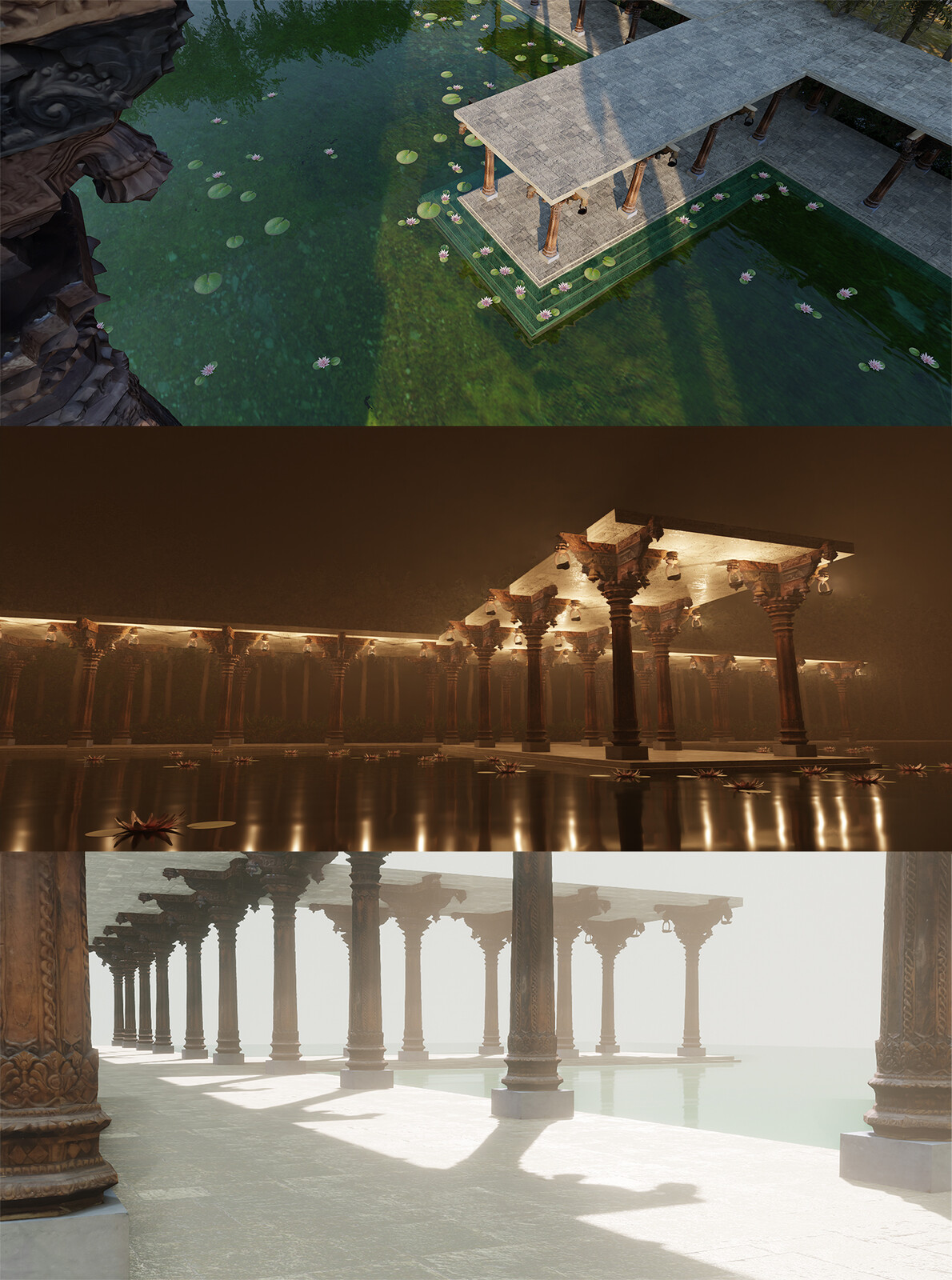 raw renders from Blender