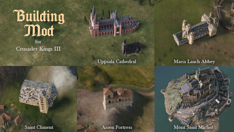 David Lindh Special Building mod for CK3