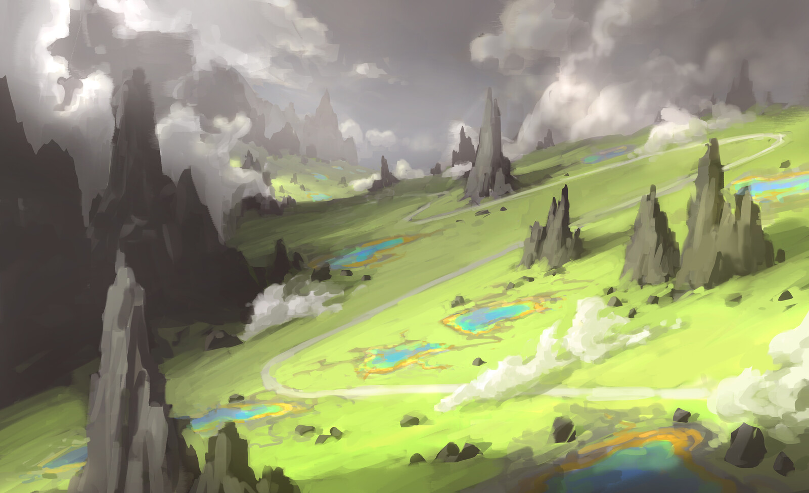 Springs Sketch