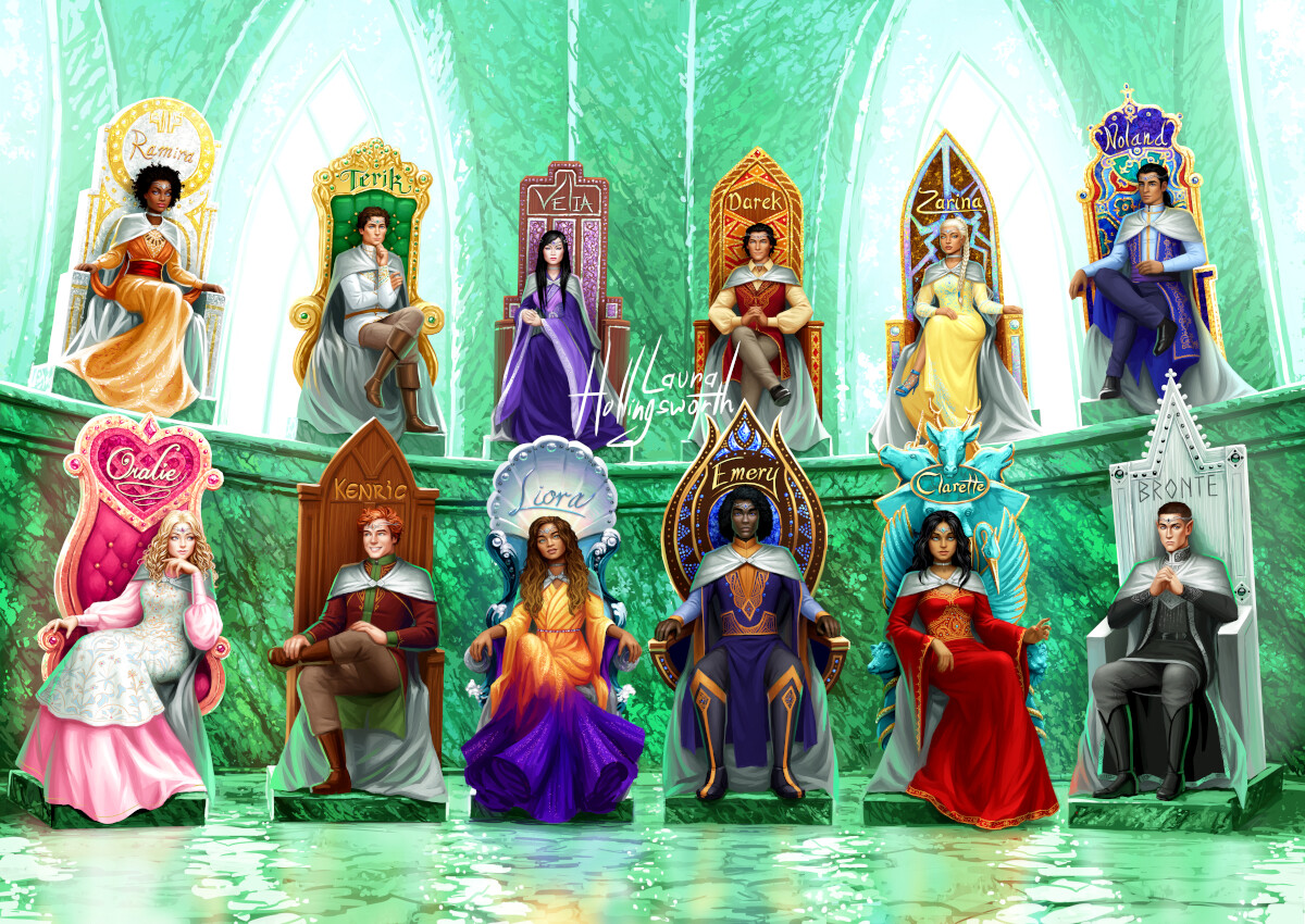 Laura Hollingsworth Keeper of the Lost Cities Council Throne Room