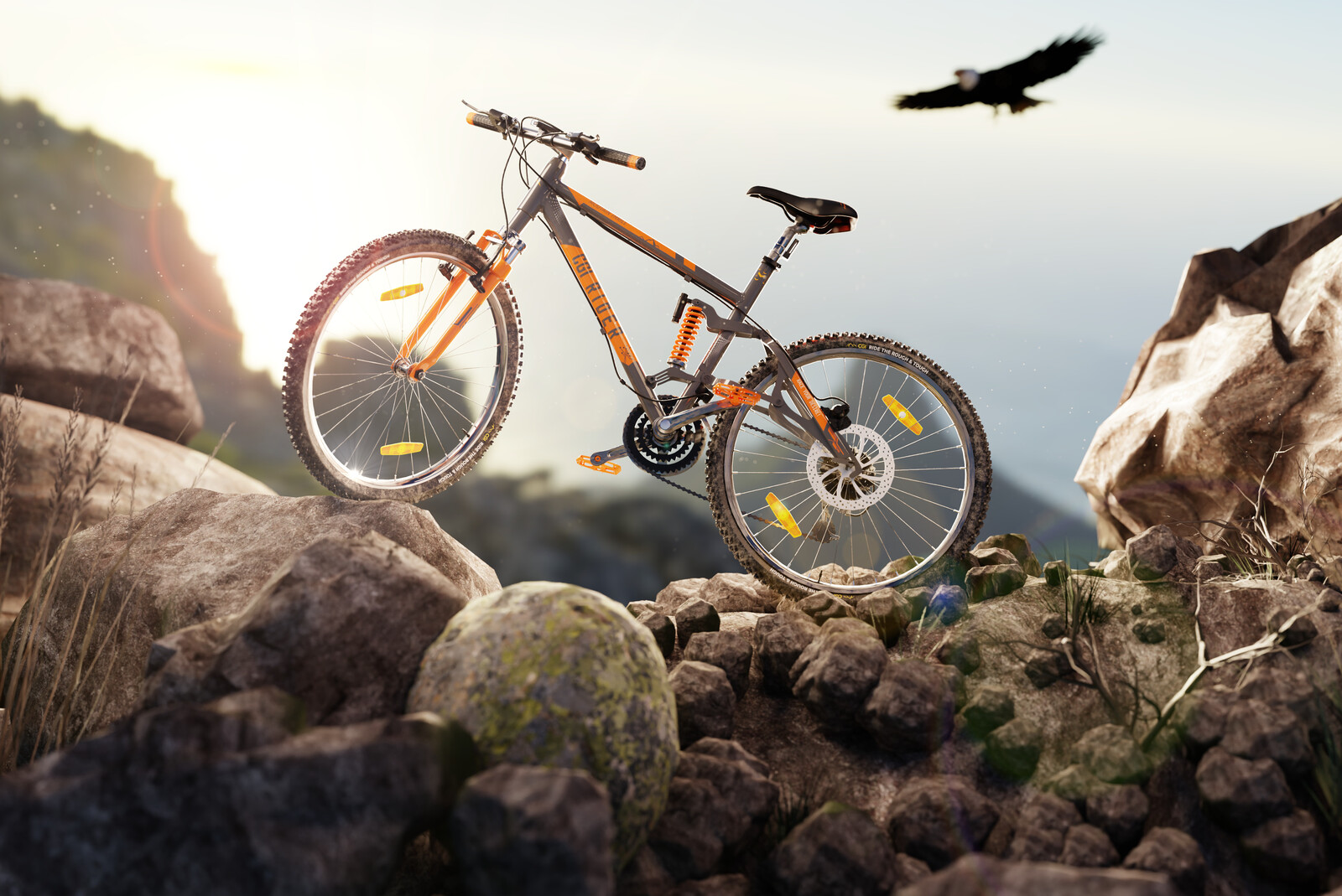 Mountain Bike CGI