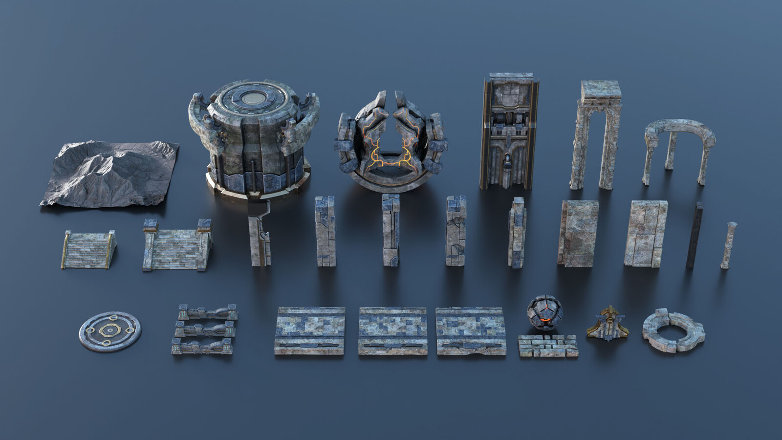 Modular Kits (You will get this kits
after purchase the tutorial)