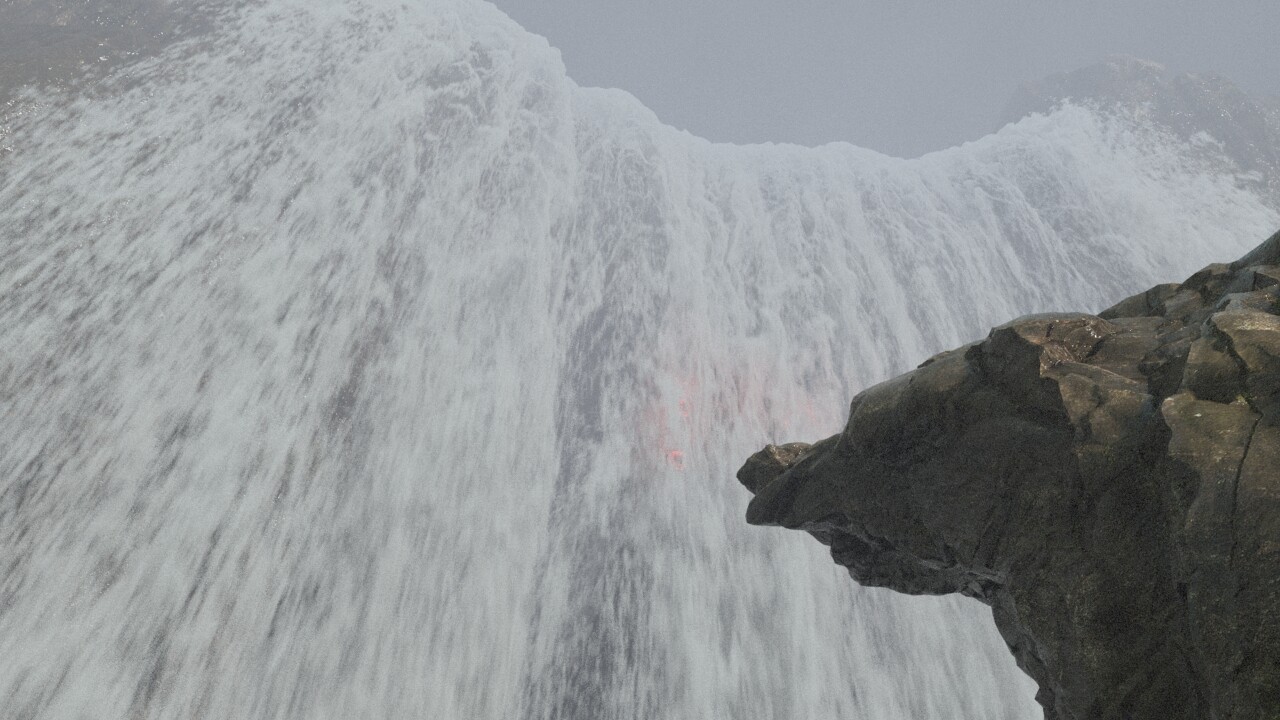 Raw whiteWater render