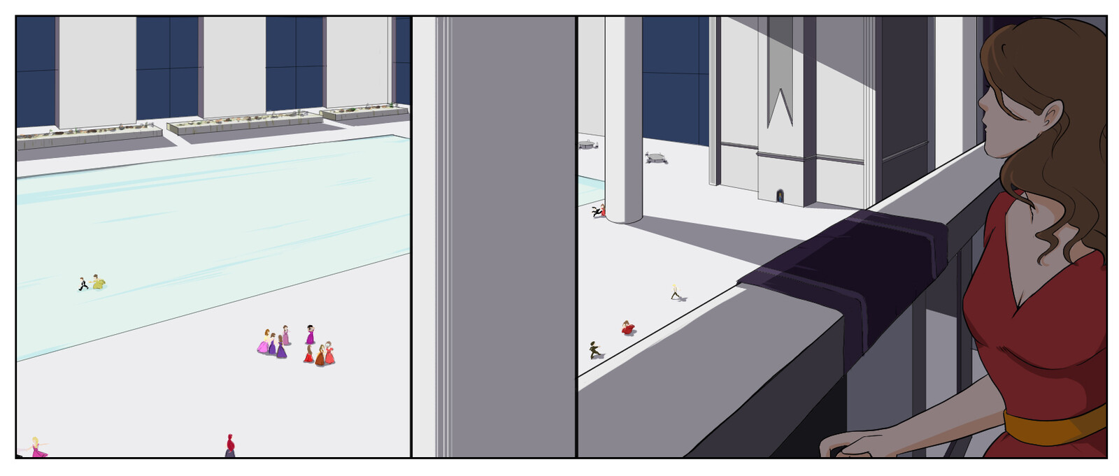 Completed panel
