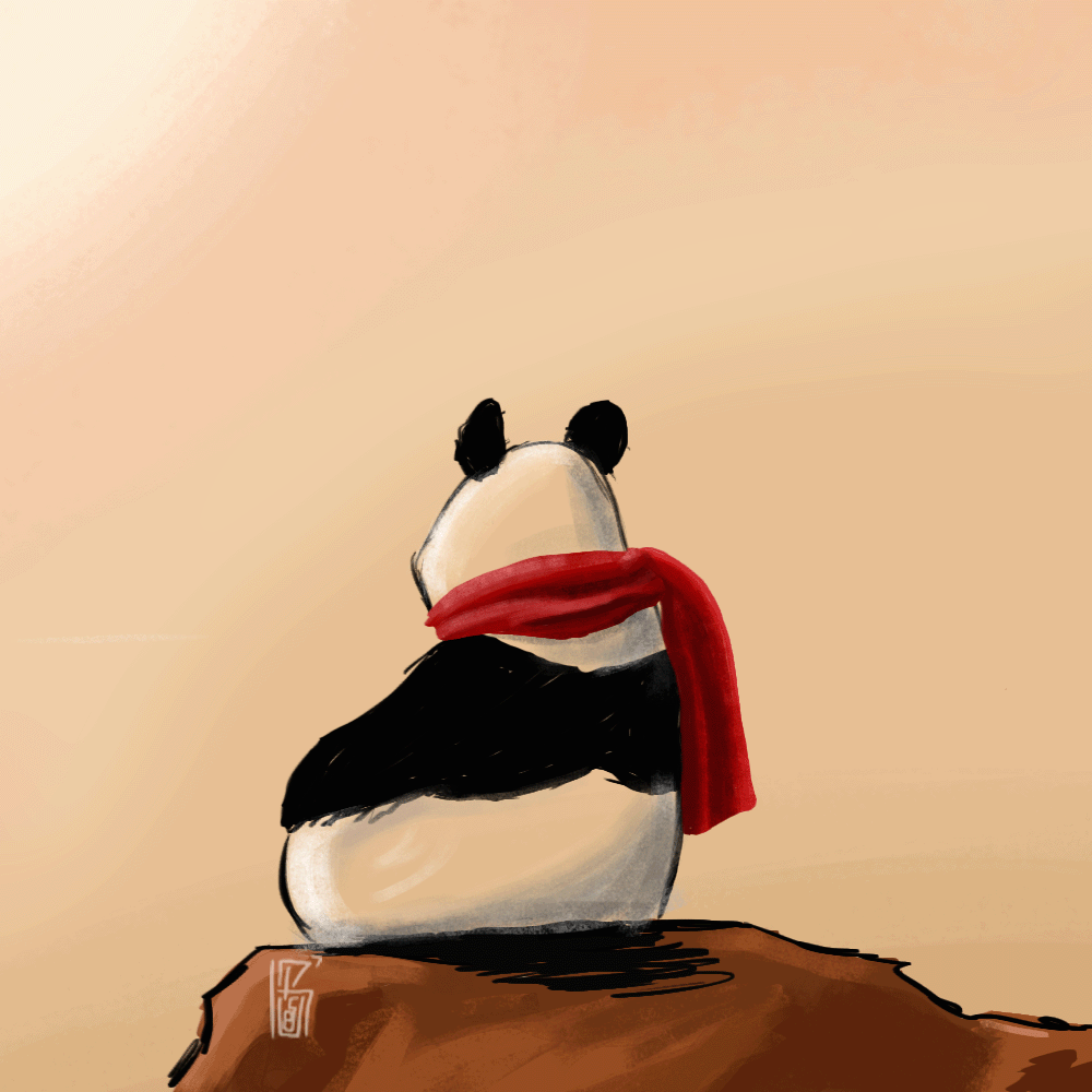 Sad Panda Gif