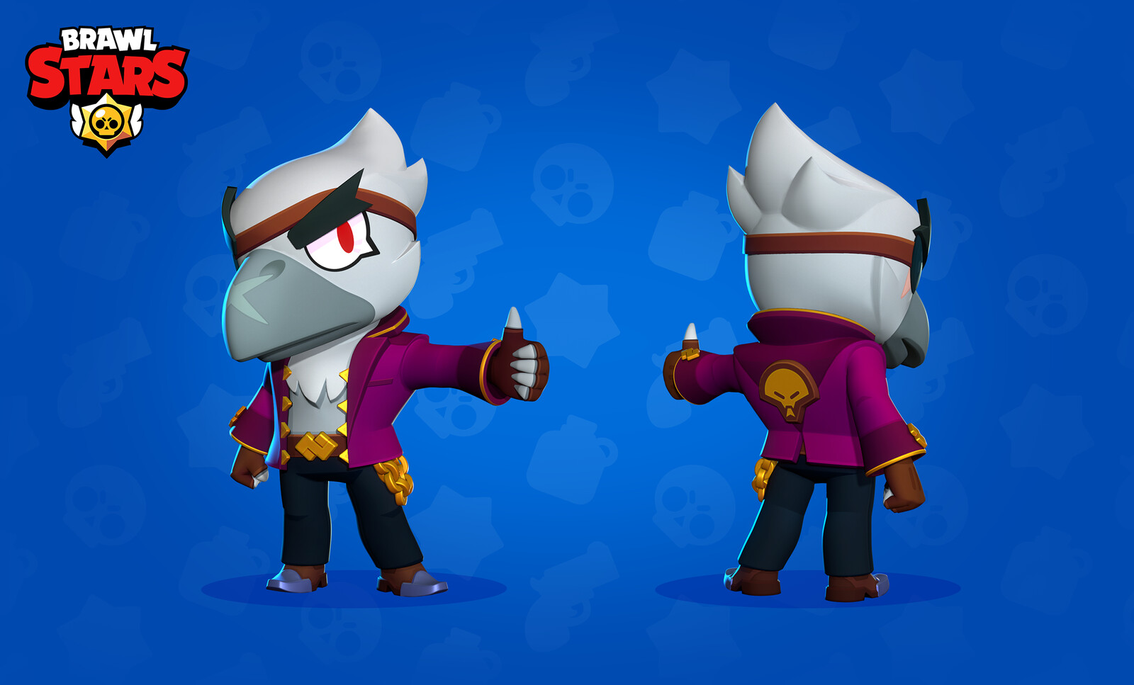 White Crow skin.