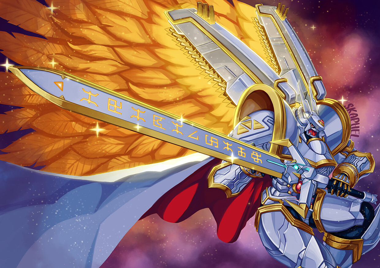ArtStation - Alphamon Fan Art