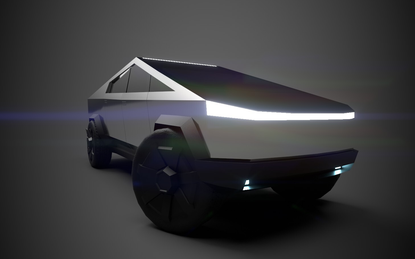 ArtStation - Tesla Cybertruck