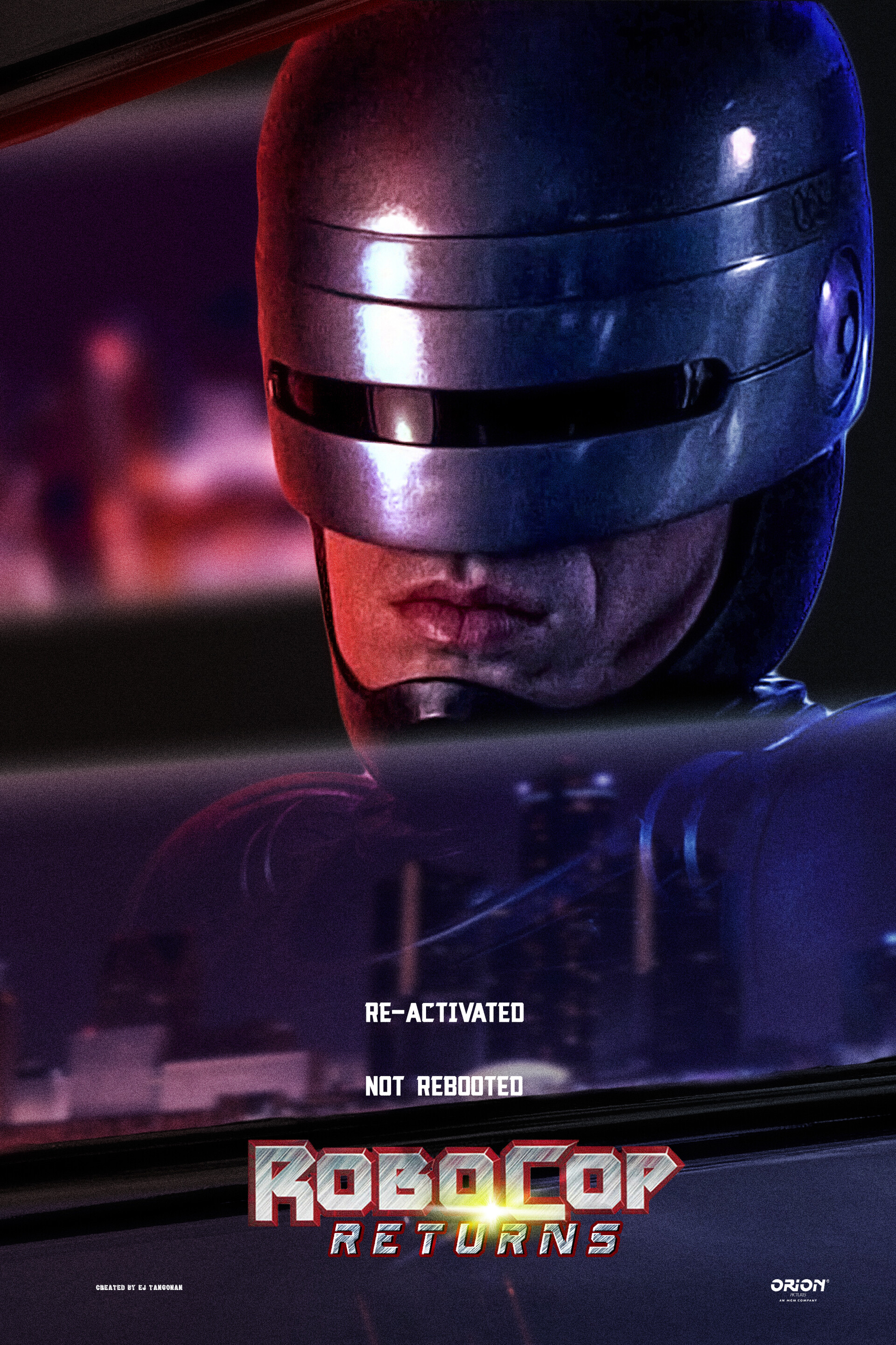 ArtStation Robocop Returns Poster
