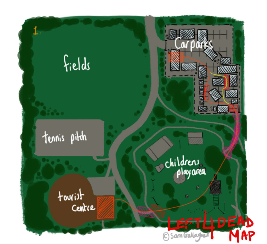 Town And Country Field Map Sam Gallagher L4d Country Park Map