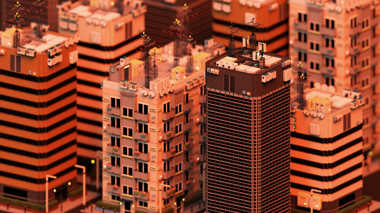 Voxel Game Project - Skyscraper n°3 