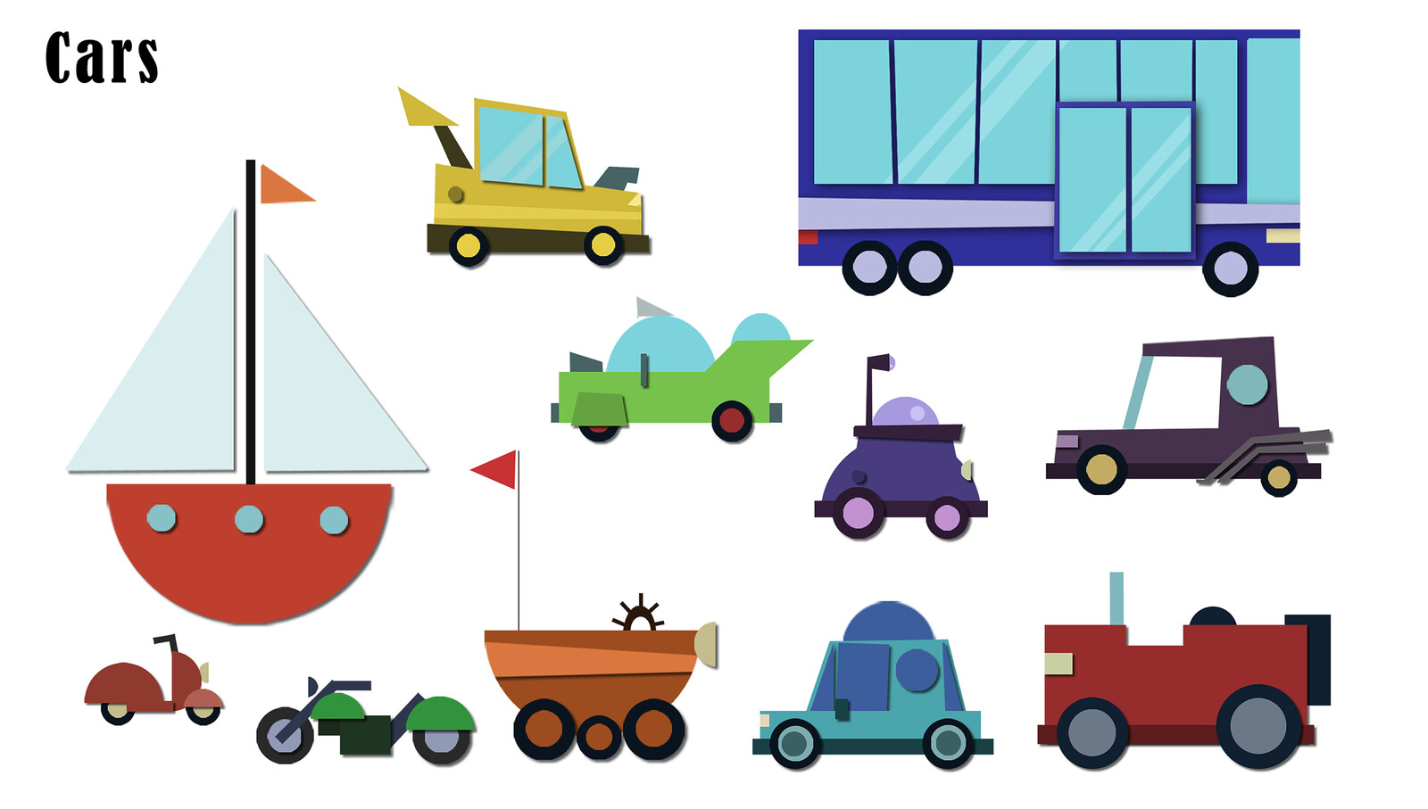 Final vehicle designs