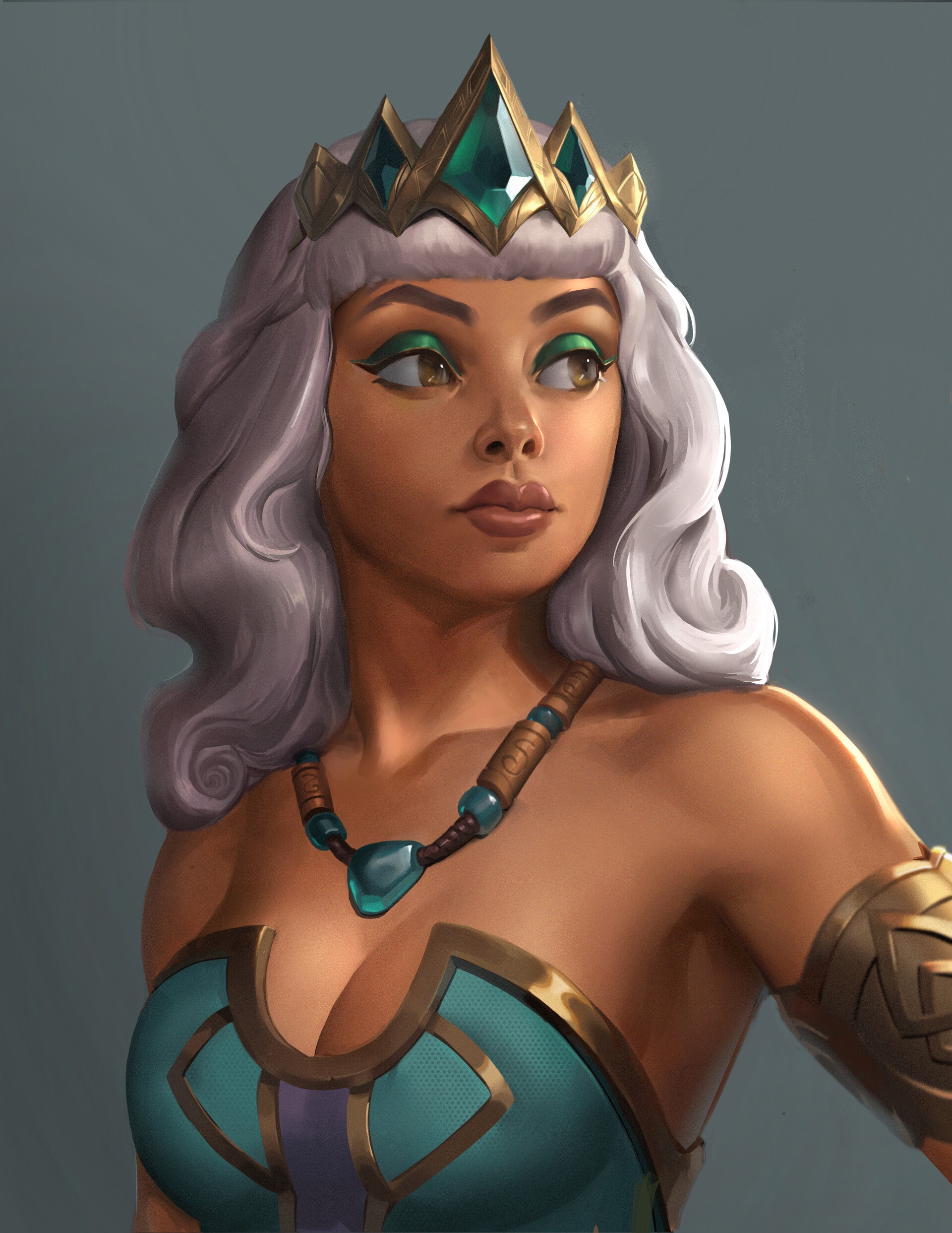 Emanuel Ortiz Qiyana Fanart Portrait True damage qiyana splash art prestige edition lol 8k hd mobile, smartphone and pc, desktop, laptop wallpaper (7680x4320, 3840x2160 pool party qiyana concept art by olchas on deviantart. emanuel ortiz qiyana fanart portrait