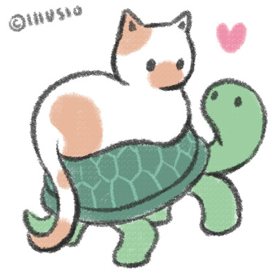 ArtStation I m a turtle. I m a cat