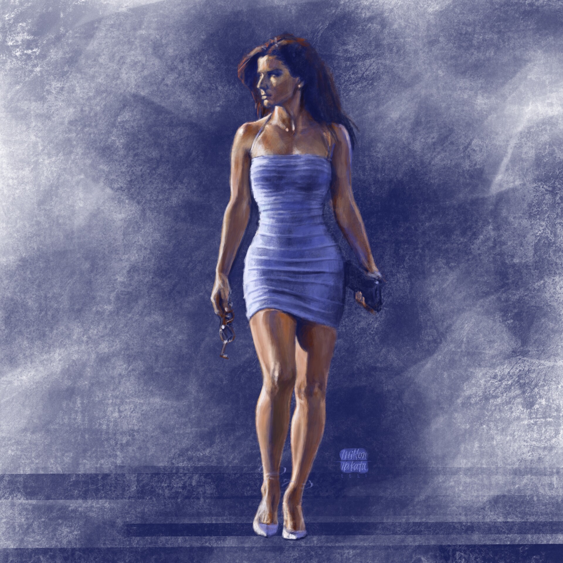 Miss congeniality outlet blue dress