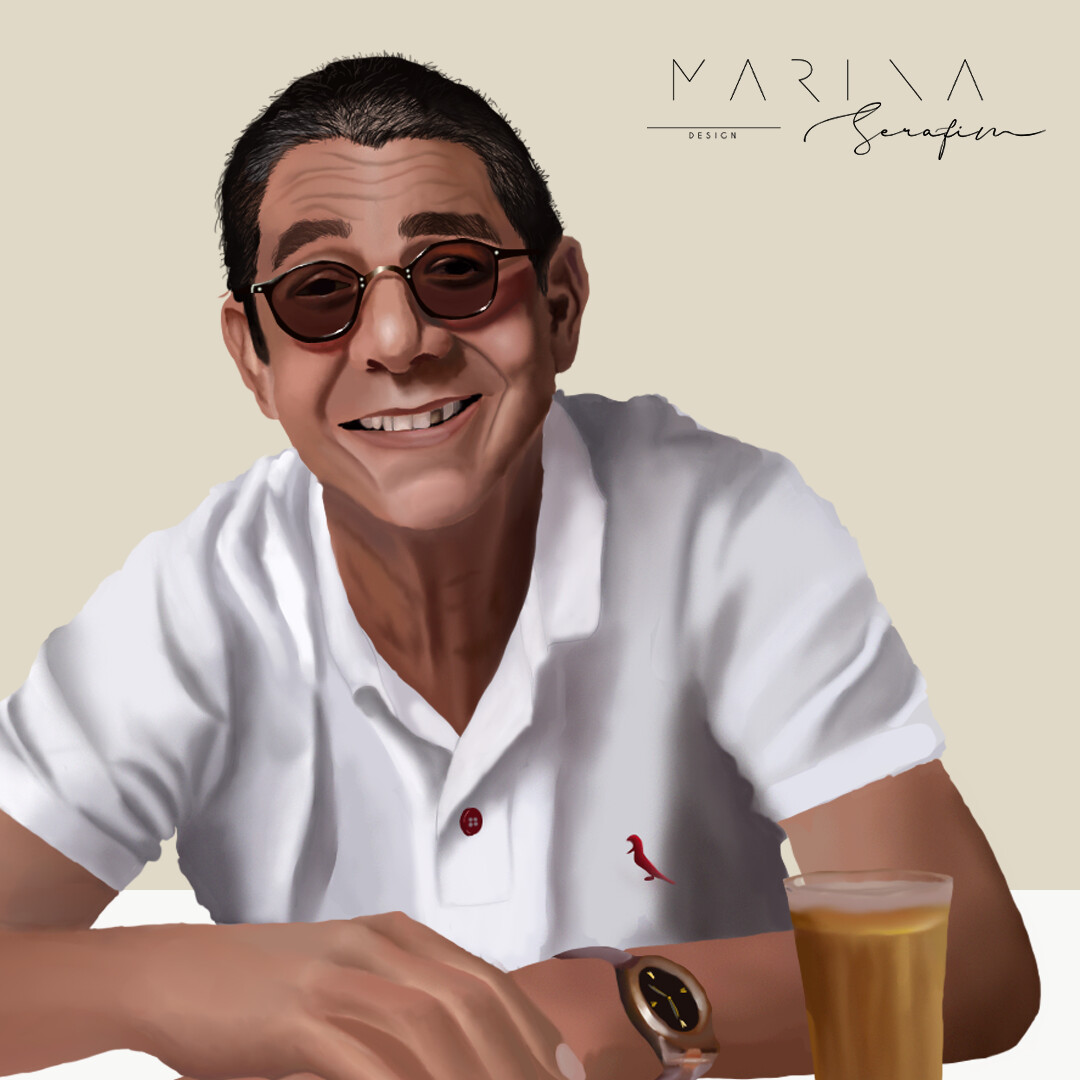 Artstation Zeca Pagodinho Marina Serafim