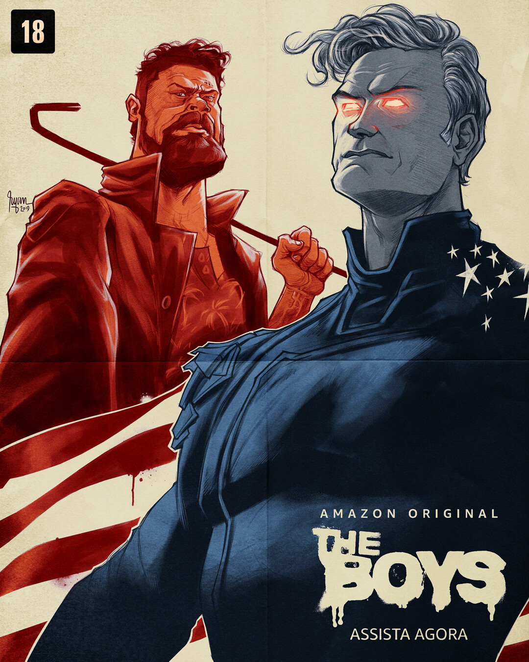 ArtStation THE BOYS BUTCHER HOMELANDER