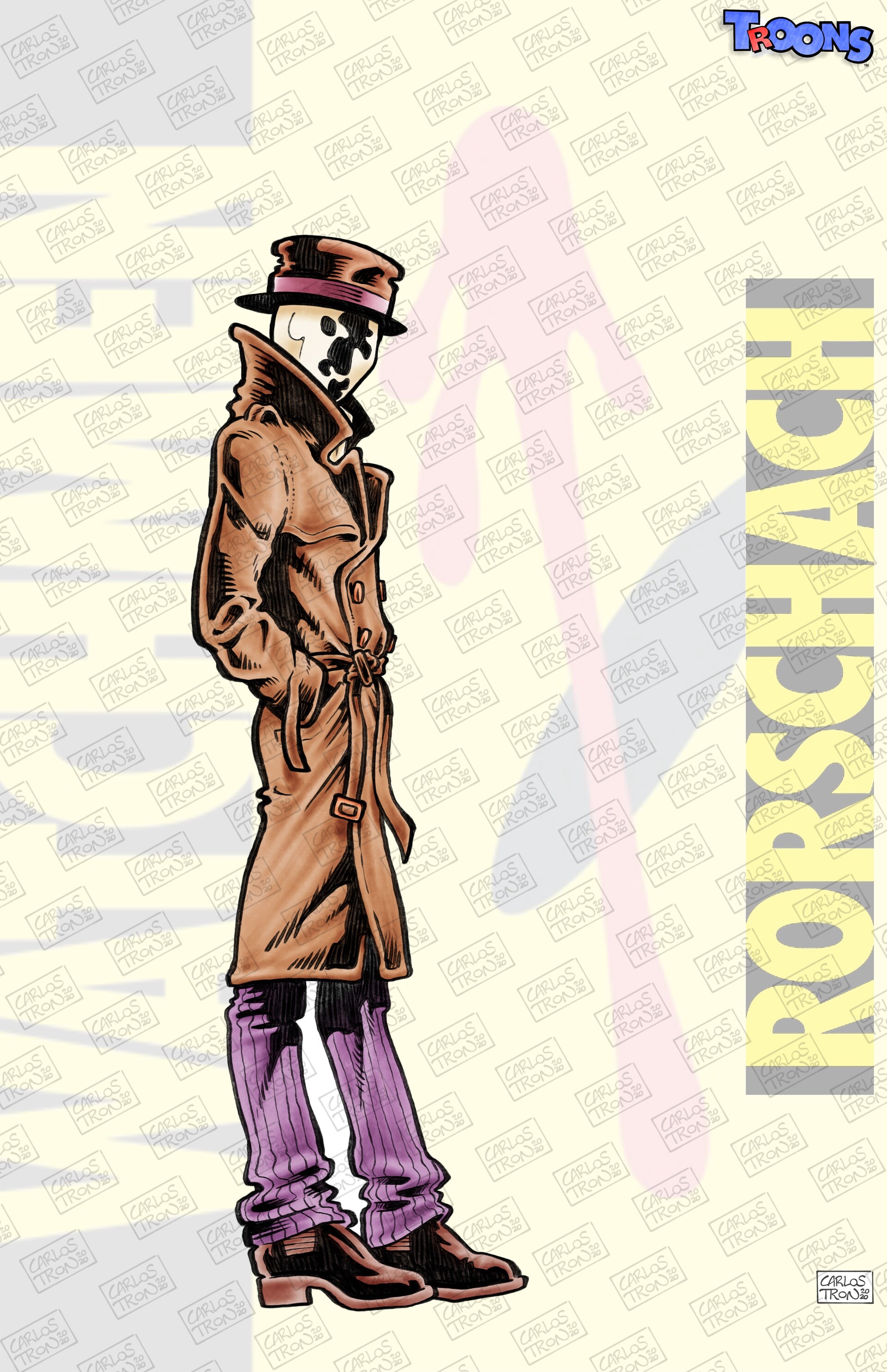 ArtStation Watchmen cartoons