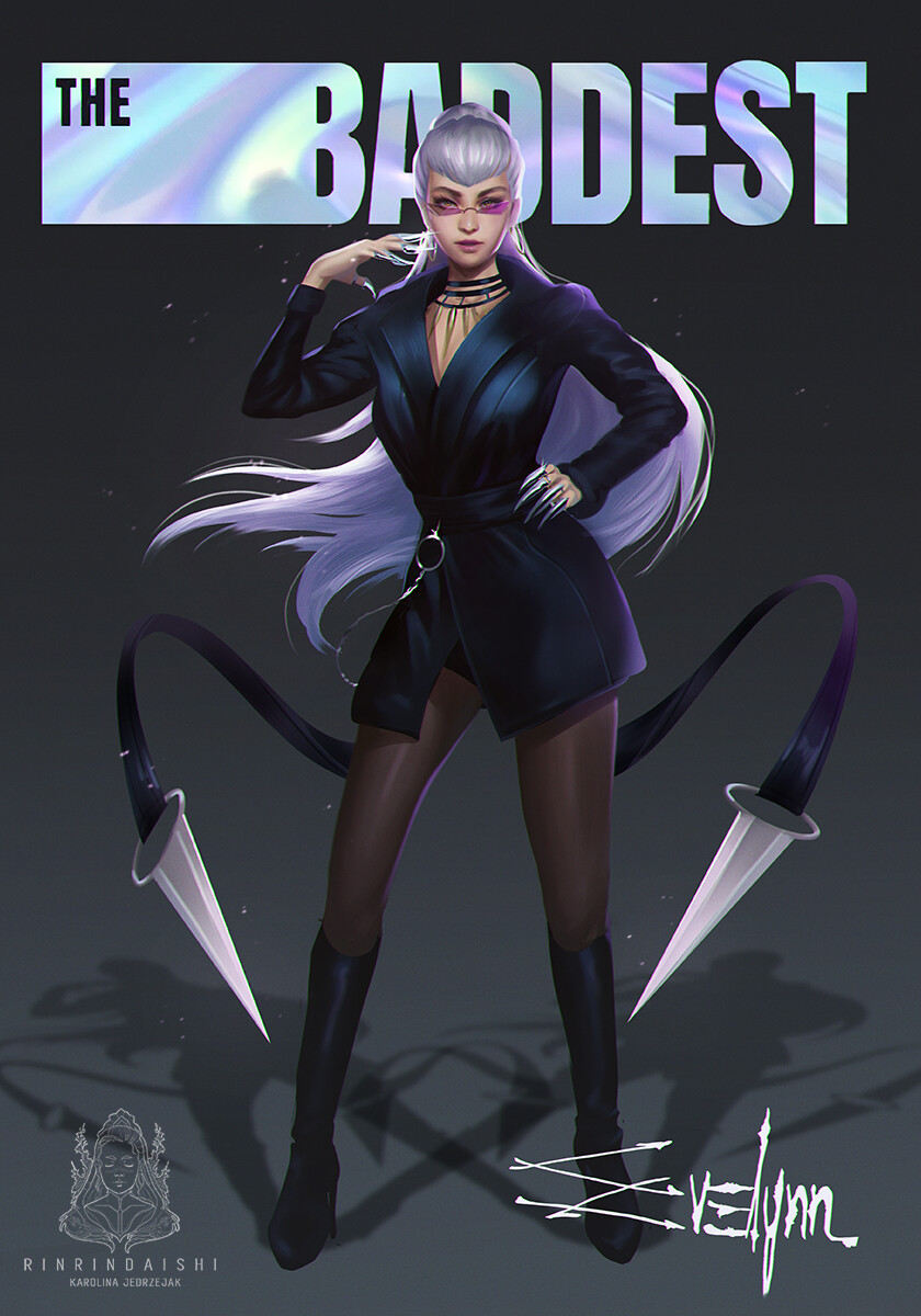 Artstation The Baddest Kda Karolina Nakazato League of legends, kda ch: the baddest kda karolina nakazato