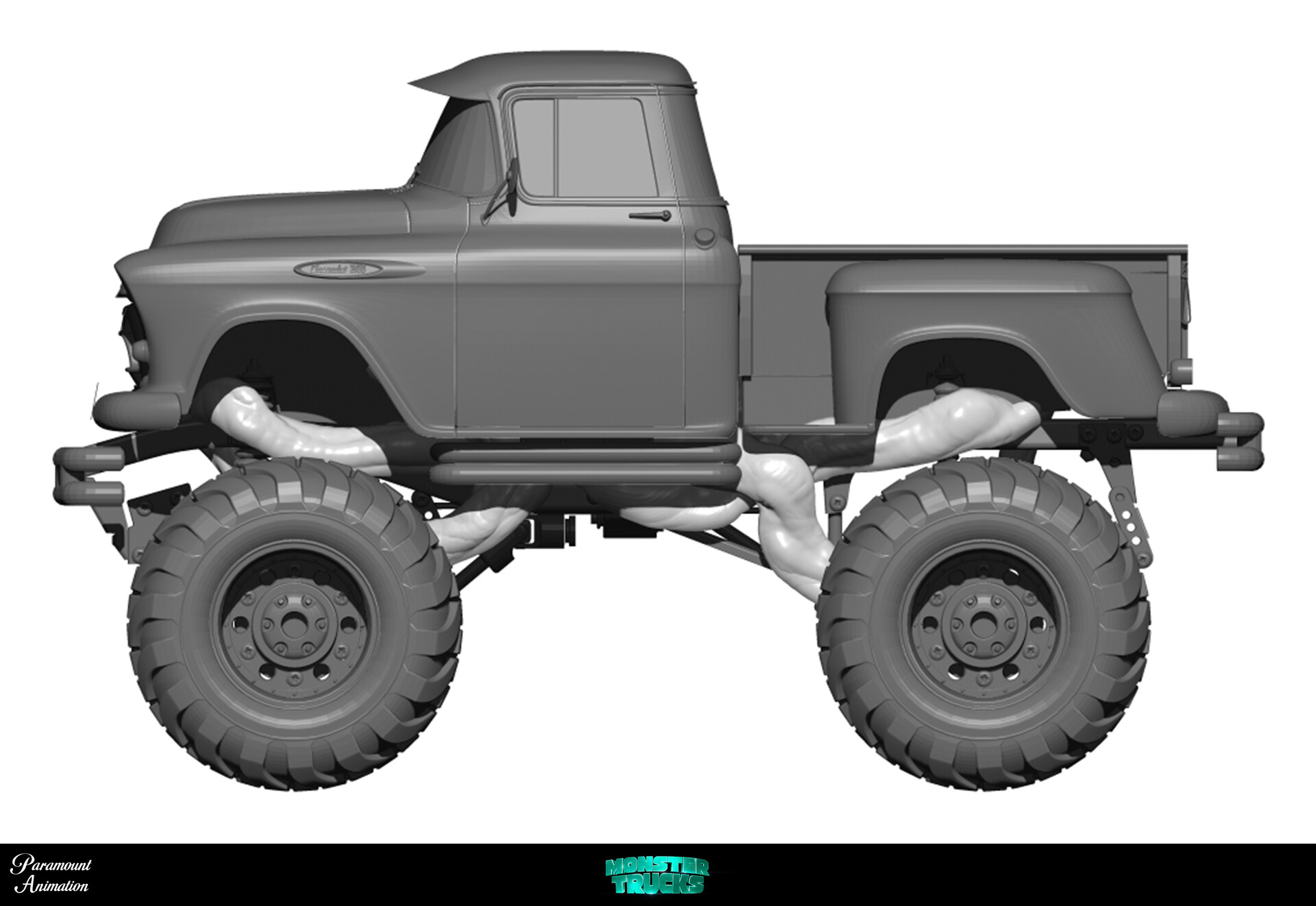 ArtStation - Monster Trucks Poster