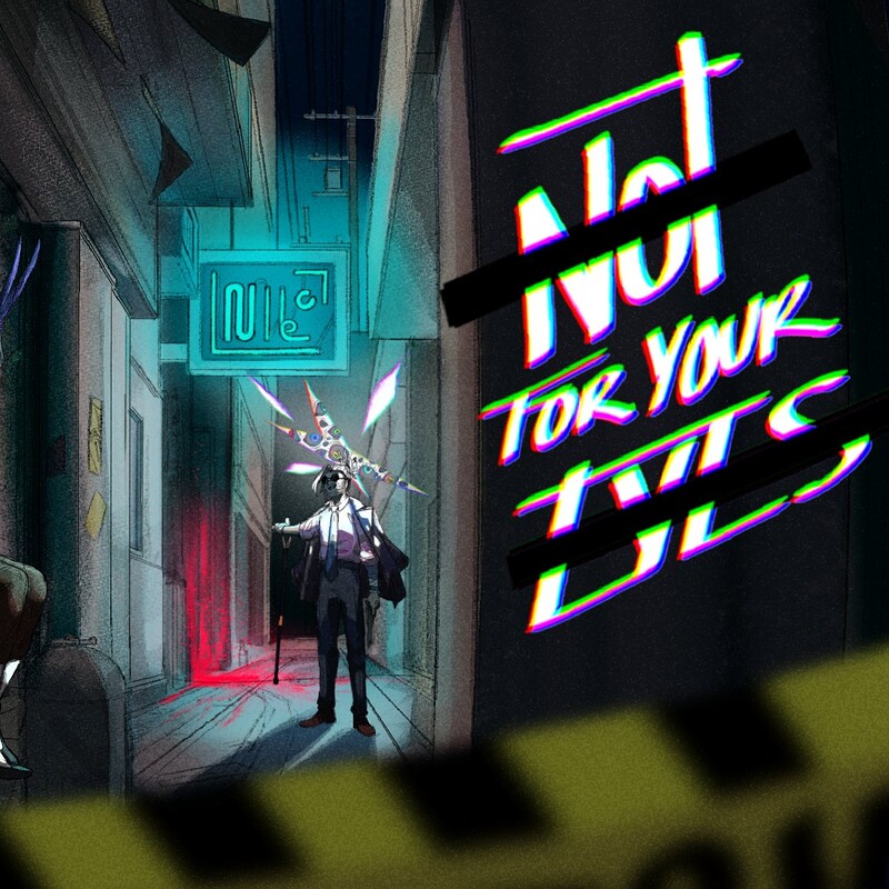 Not For Your Eyes - Cover Illustration