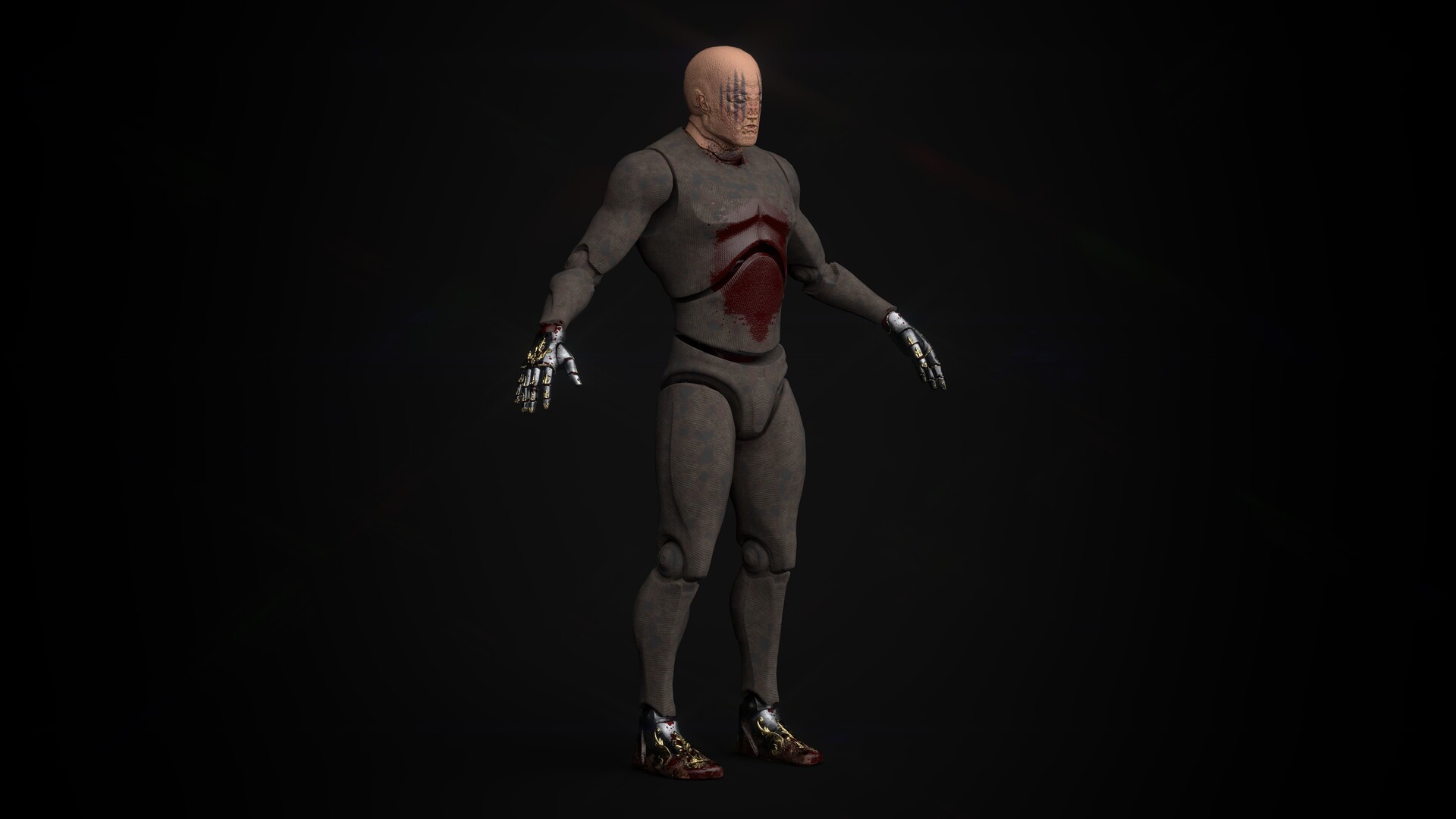 Sara Eriksson - 'Prey of the Forest' Armor Pieces for Unreal Mannequin