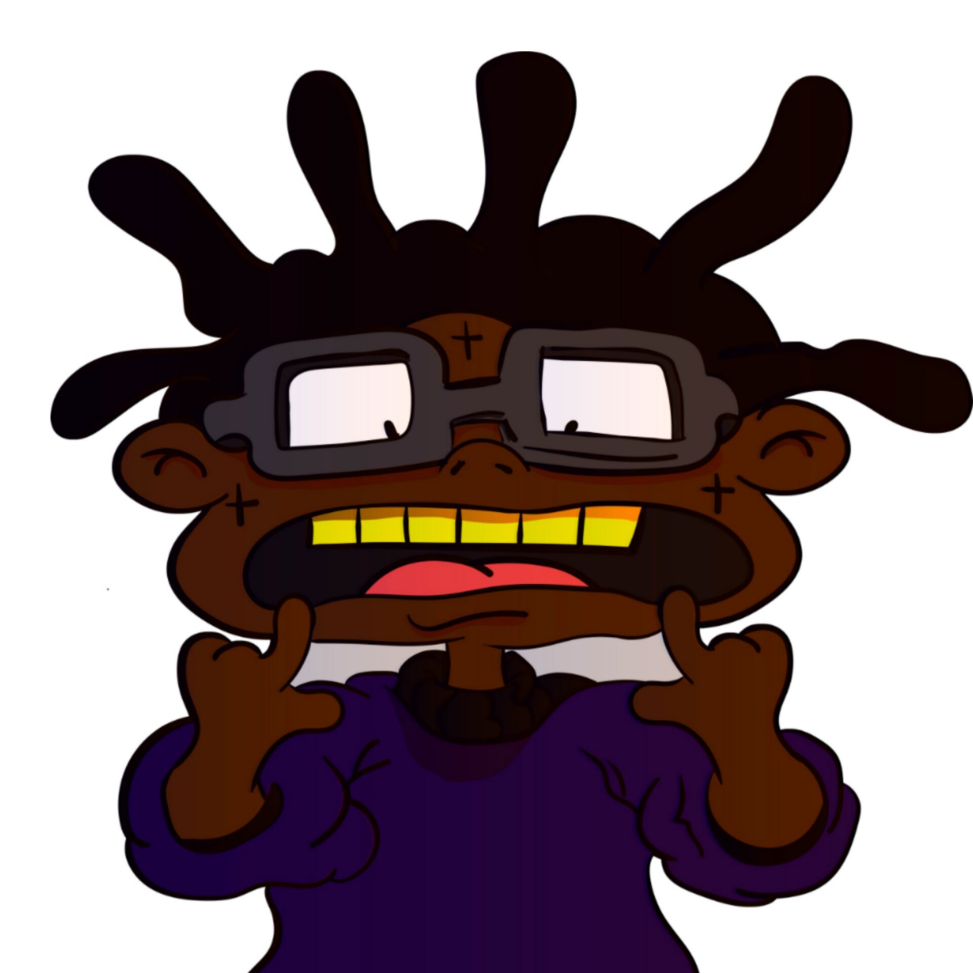 Artstation Kodak Black Rugrats Emannuel Santana