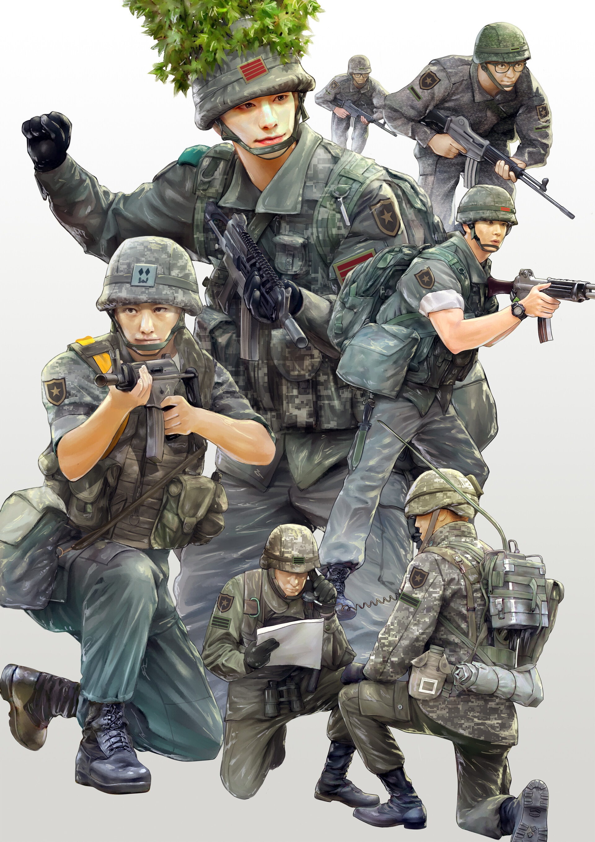 TheWonArt Korean Soldiers