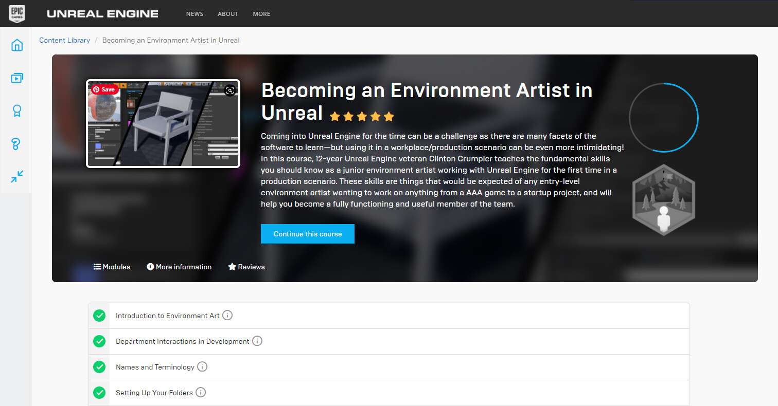 https://www.unrealengine.com/en-US/onlinelearning-courses/becoming-an-environment-artist-in-unreal