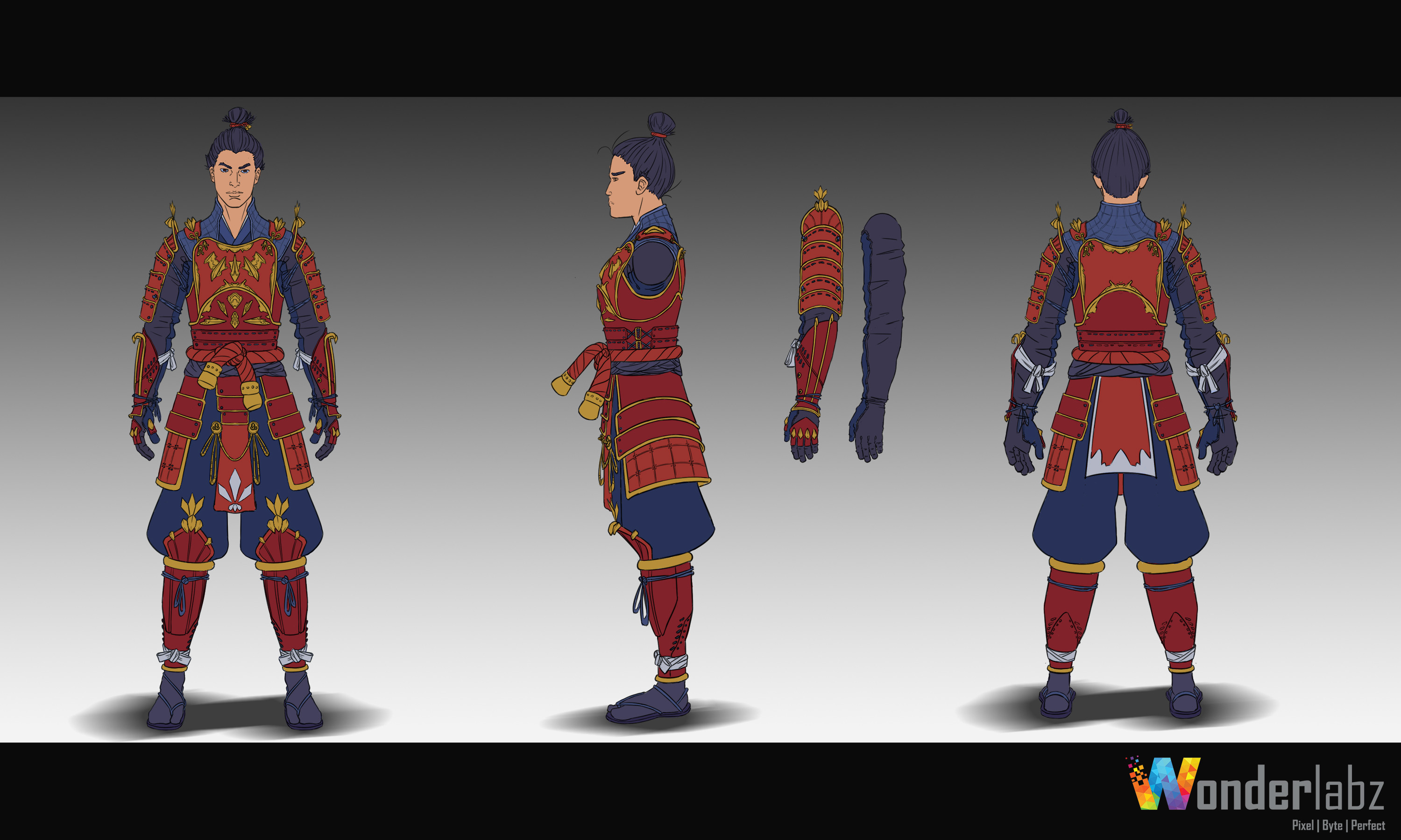 Samurai Character Design