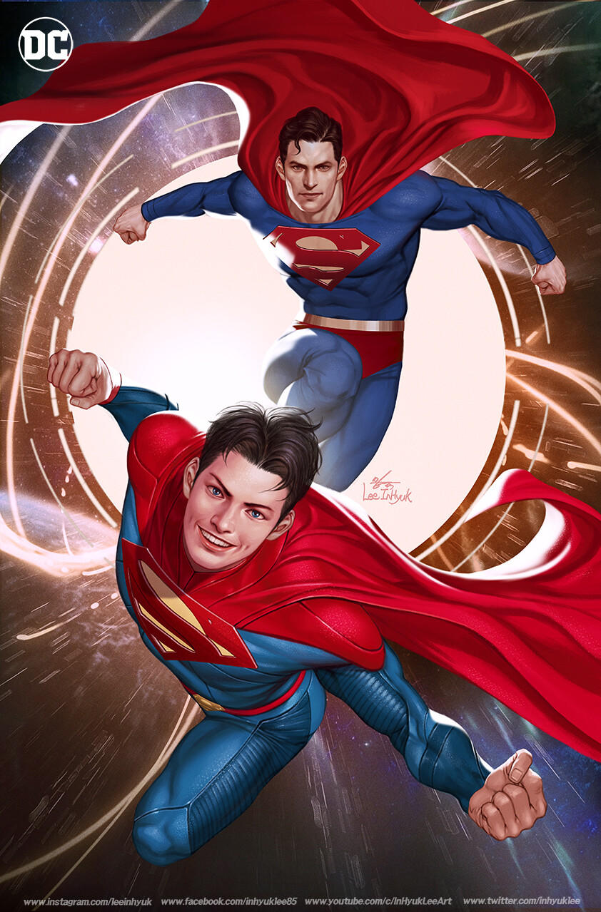 SUPERMAN #30 card stock variant cover