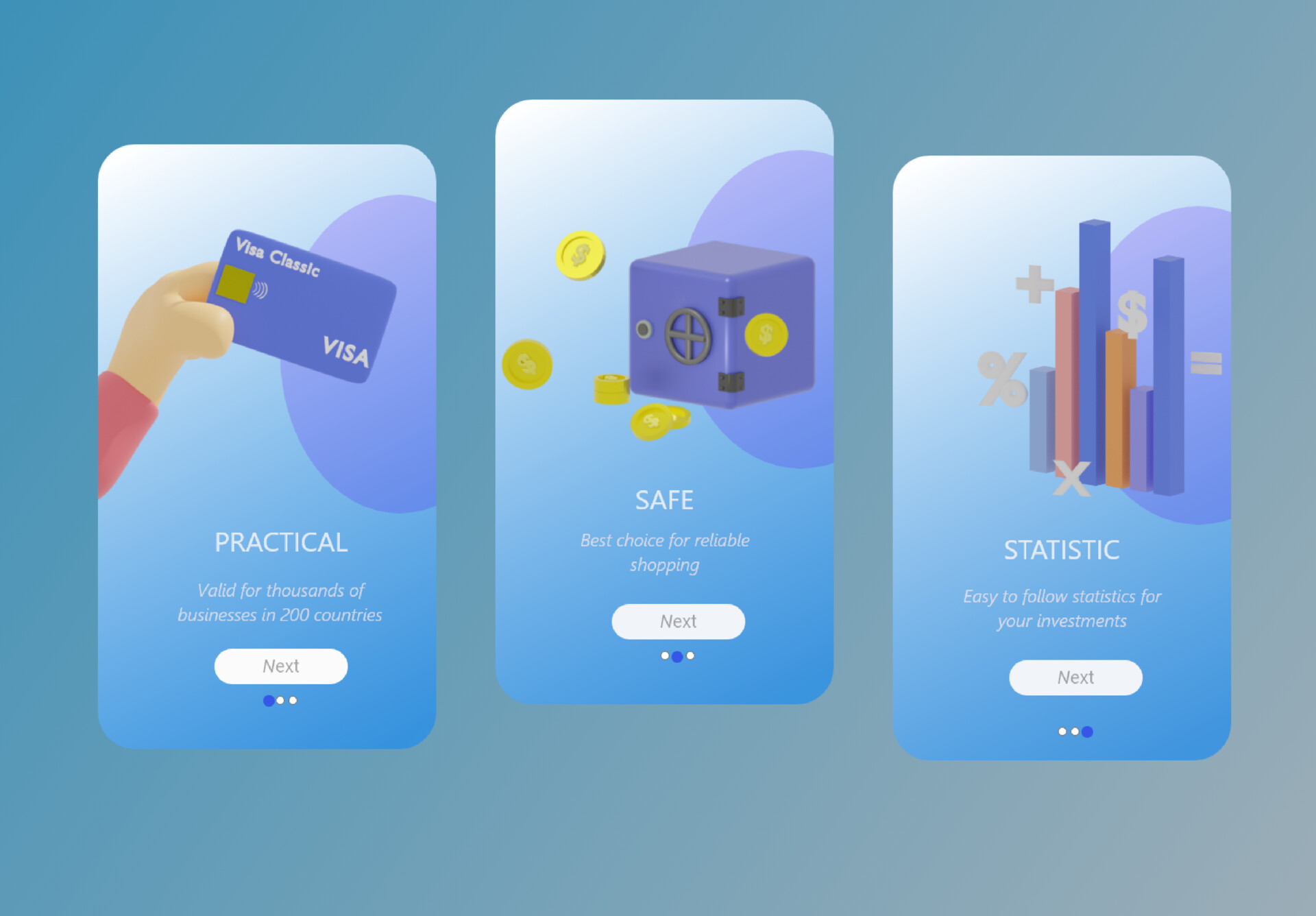 Artstation 3d Illusturation For Mobile App Ui Design Ahmet Karayel
