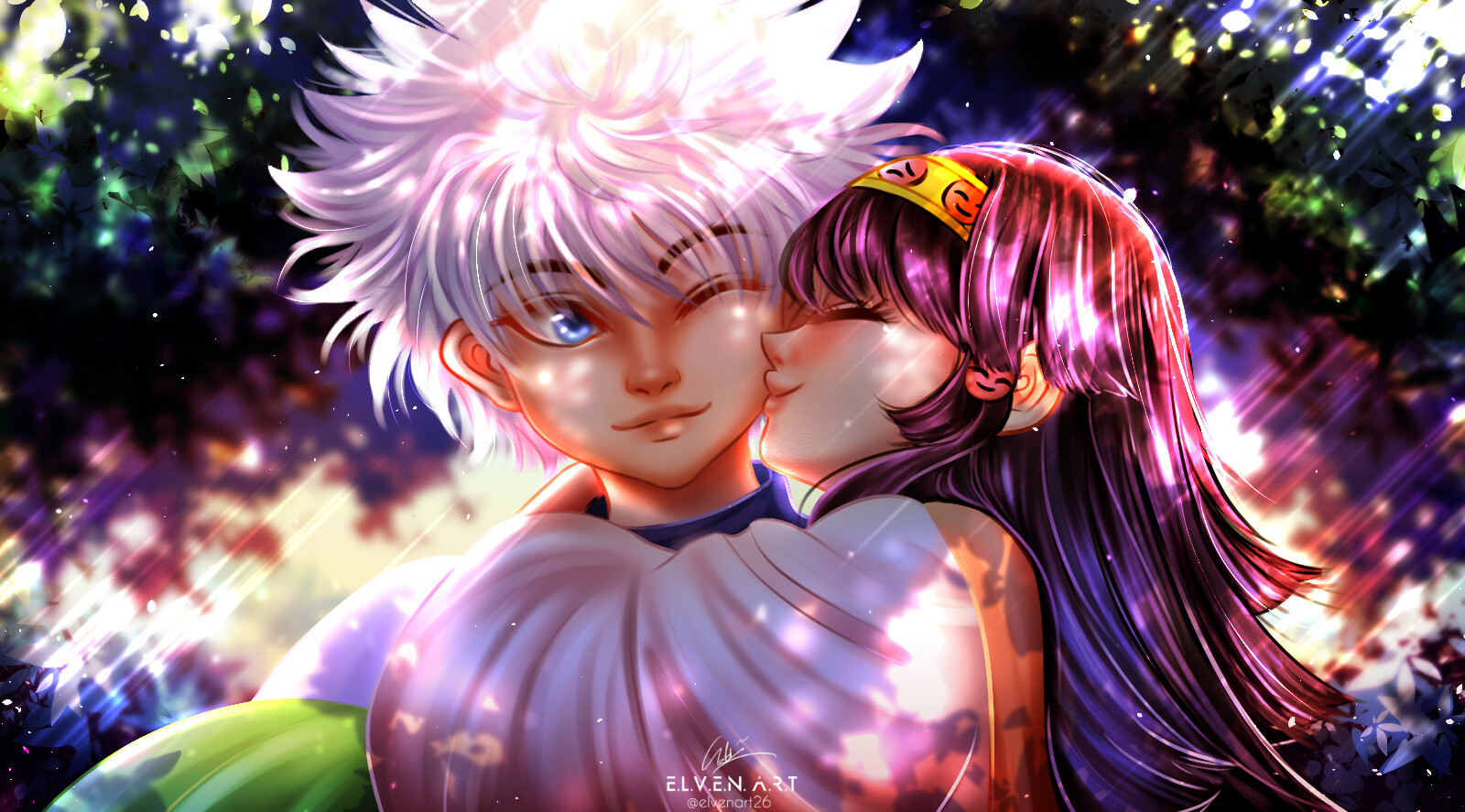 Elven Art - Killua and Alluka