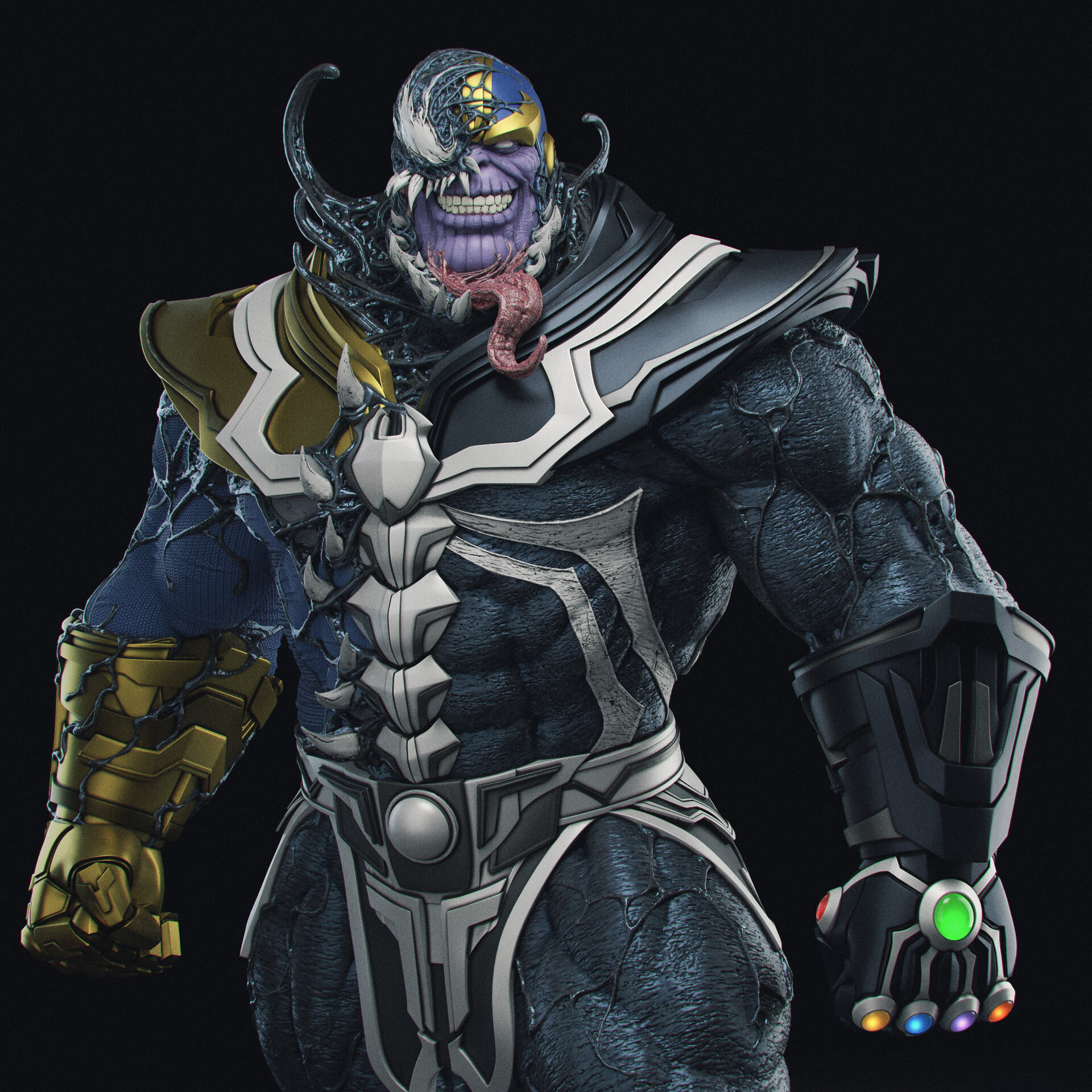 venomized thanos