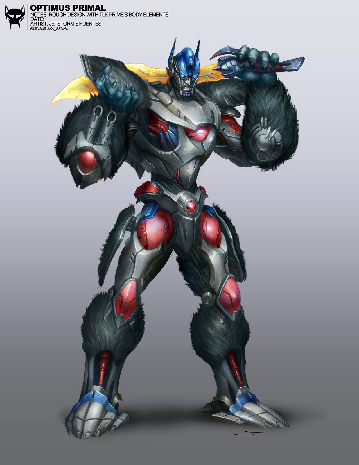 optimus primal and cheetor