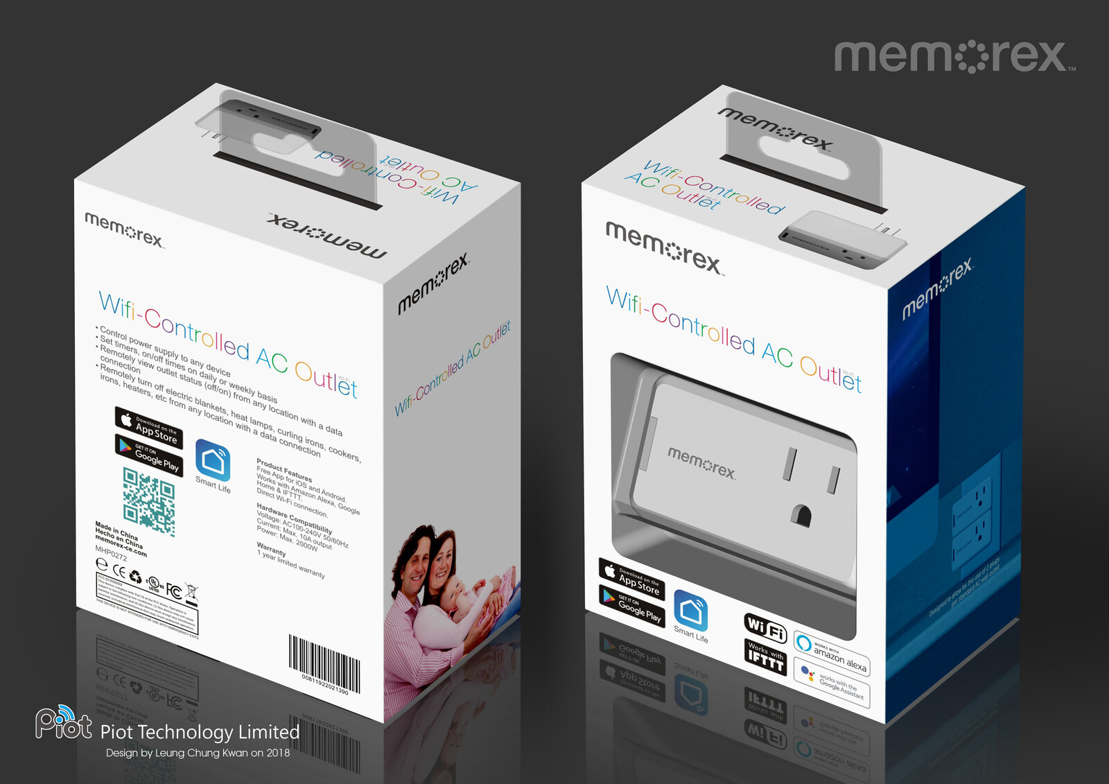 💎 Color Gift Box | Design by Leung Chung Kwan on 2018 💎
Brand Name︰memorex | Client︰Piot Technology Limited
Graphic Design Specification︰http://bit.ly/pi094-v3
