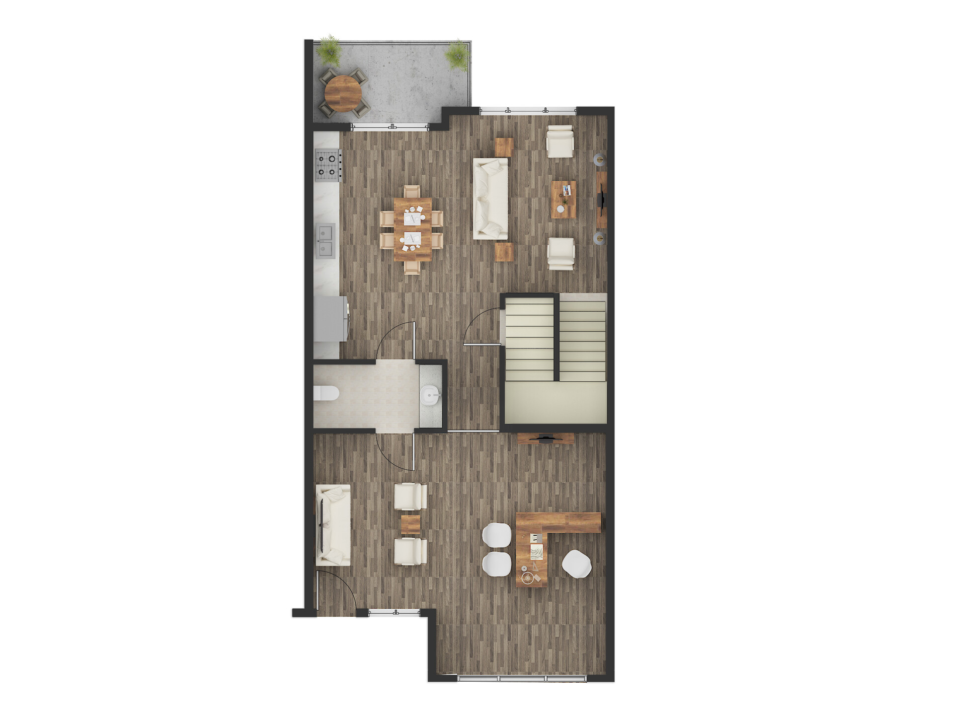 artstation render floor plans with