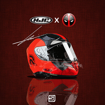 Casco deadpool 2025 hjc