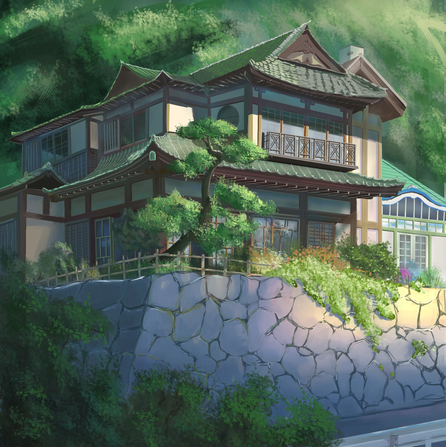 Kimi no Na wa  Kimi no na wa, Studio ghibli background, Anime scenery