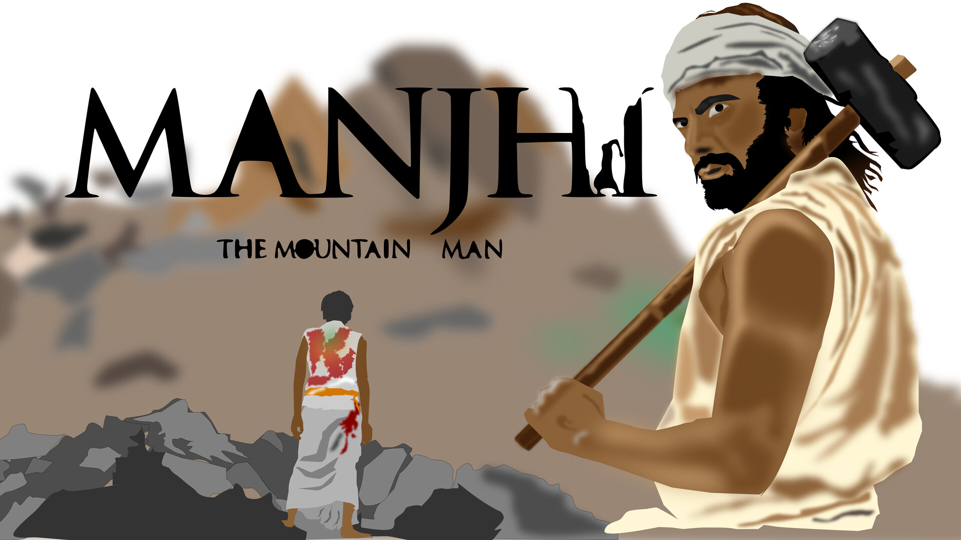 ArtStation - Manjhi The Mountain Man