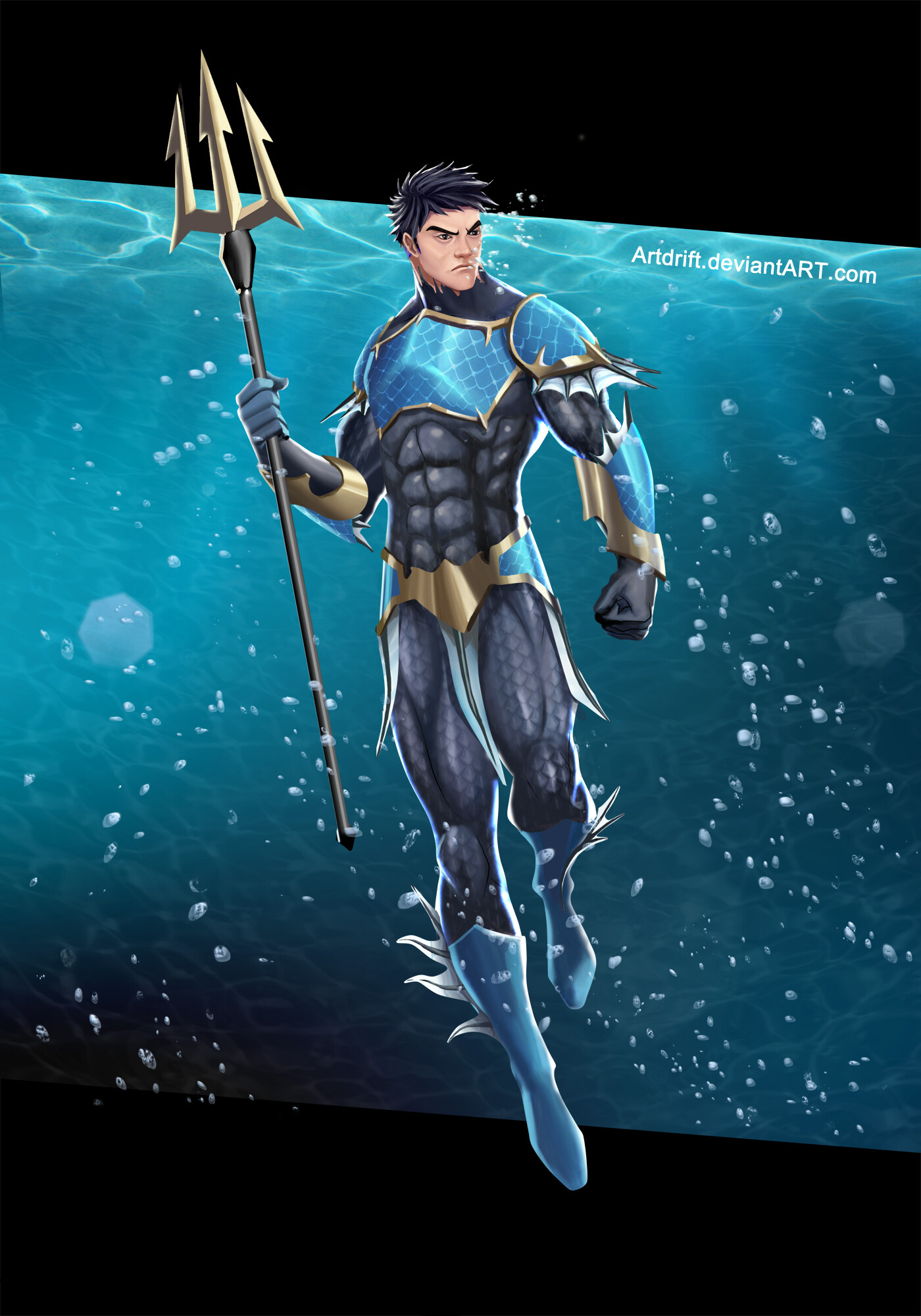 ArtStation Poseidon Commission