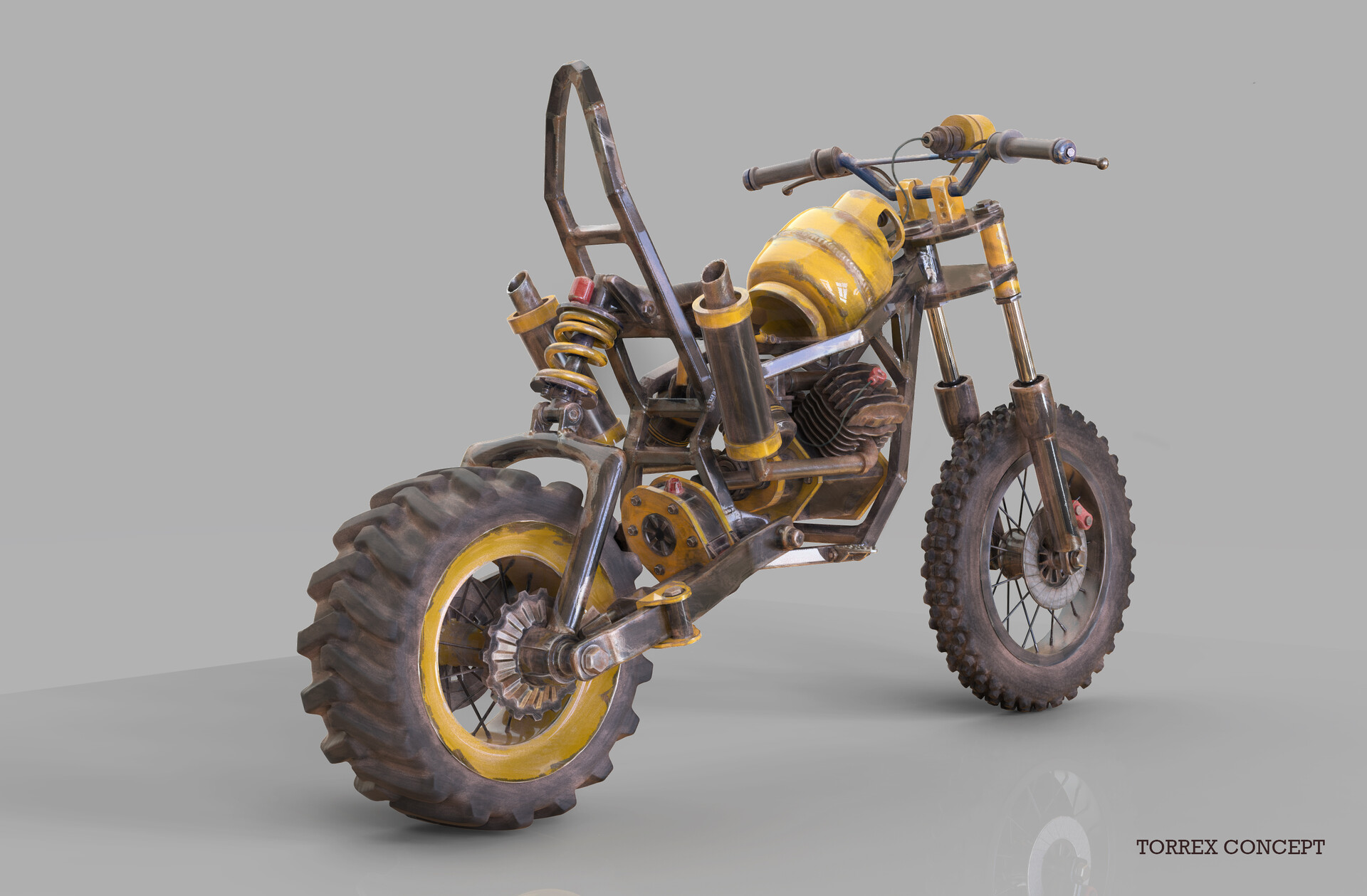 All terrain motorcycle on sale