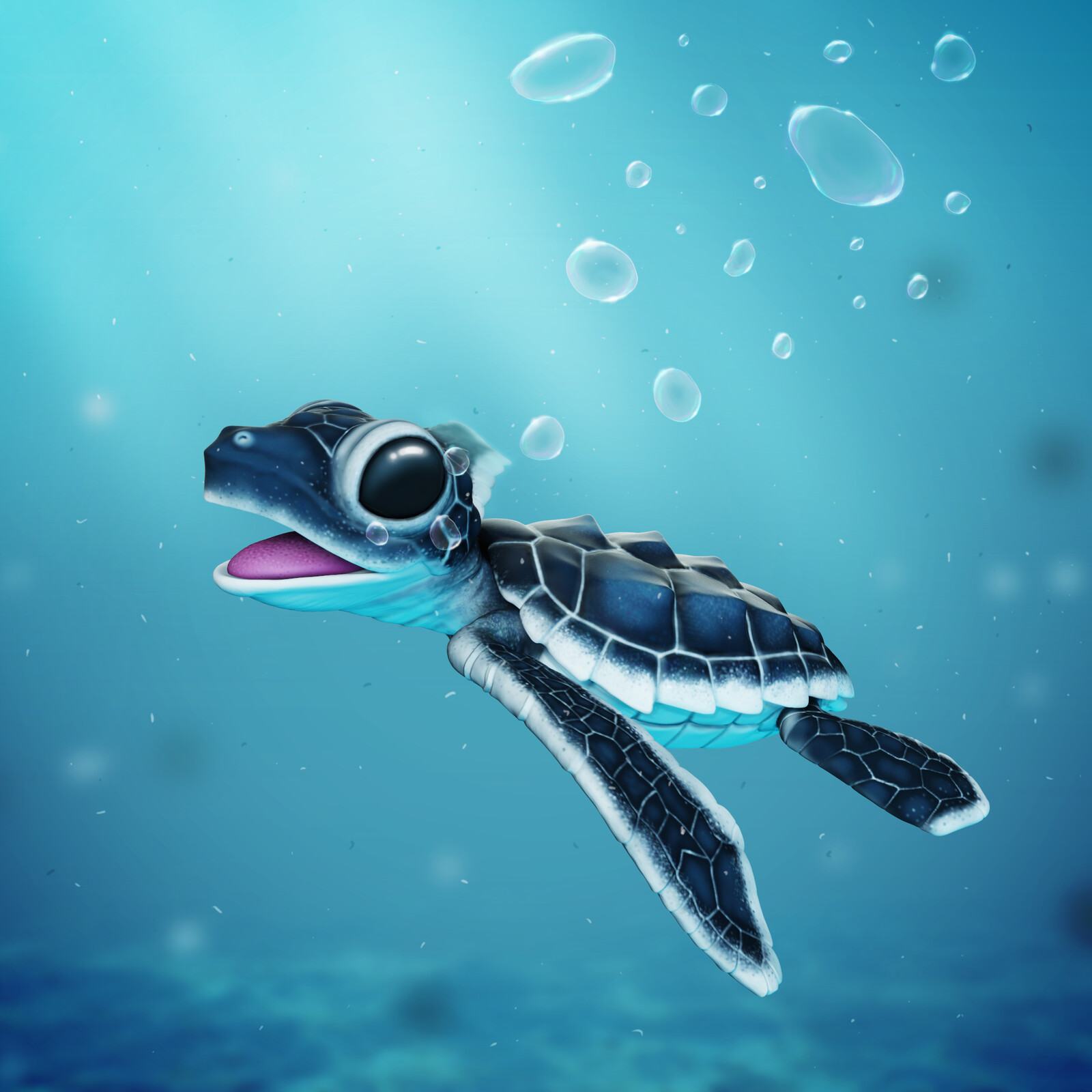 Tommy Fox - Baby Sea Turtle