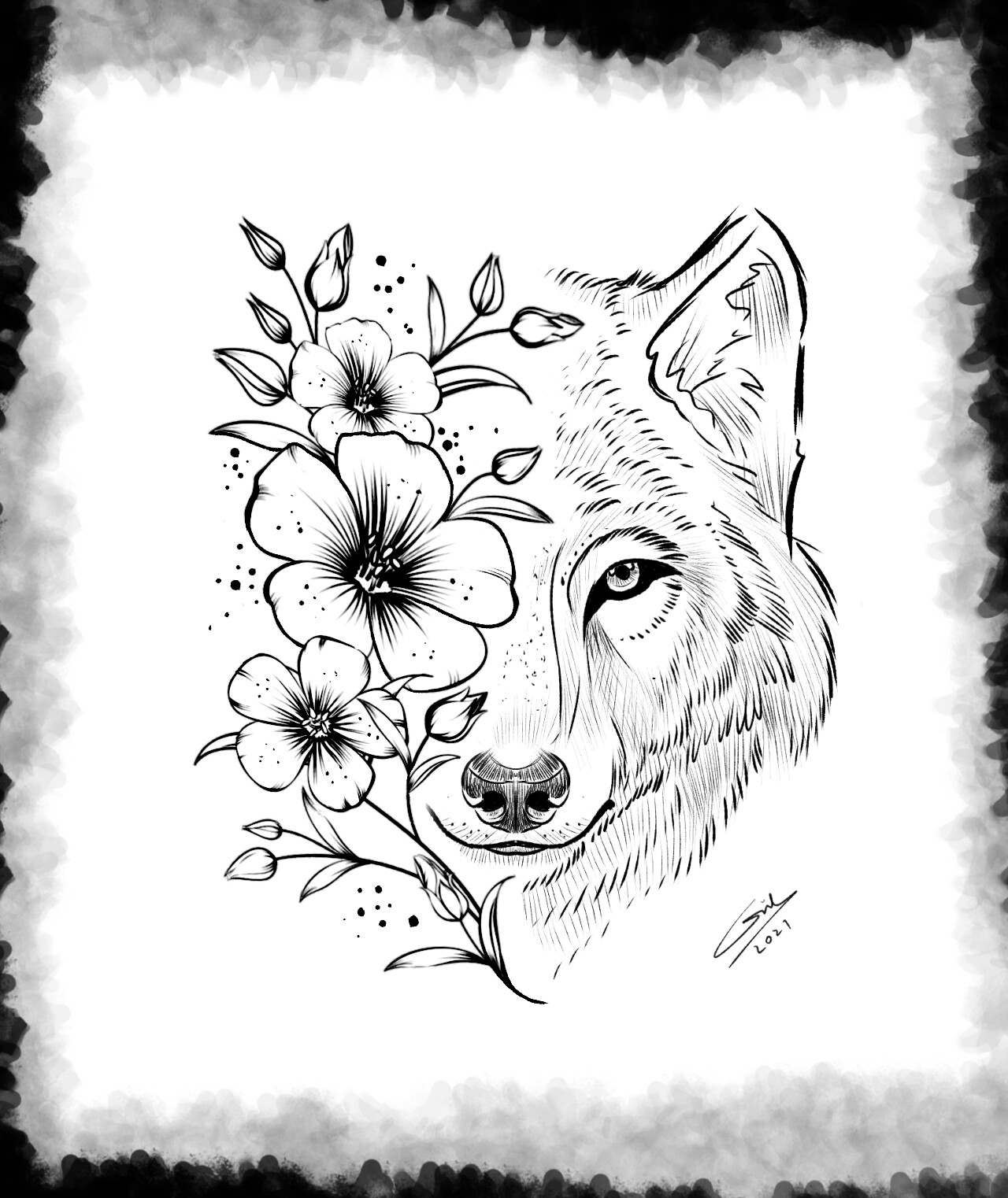 50 Great and Wonderful Tattoos Ideas and Designs of Wolf