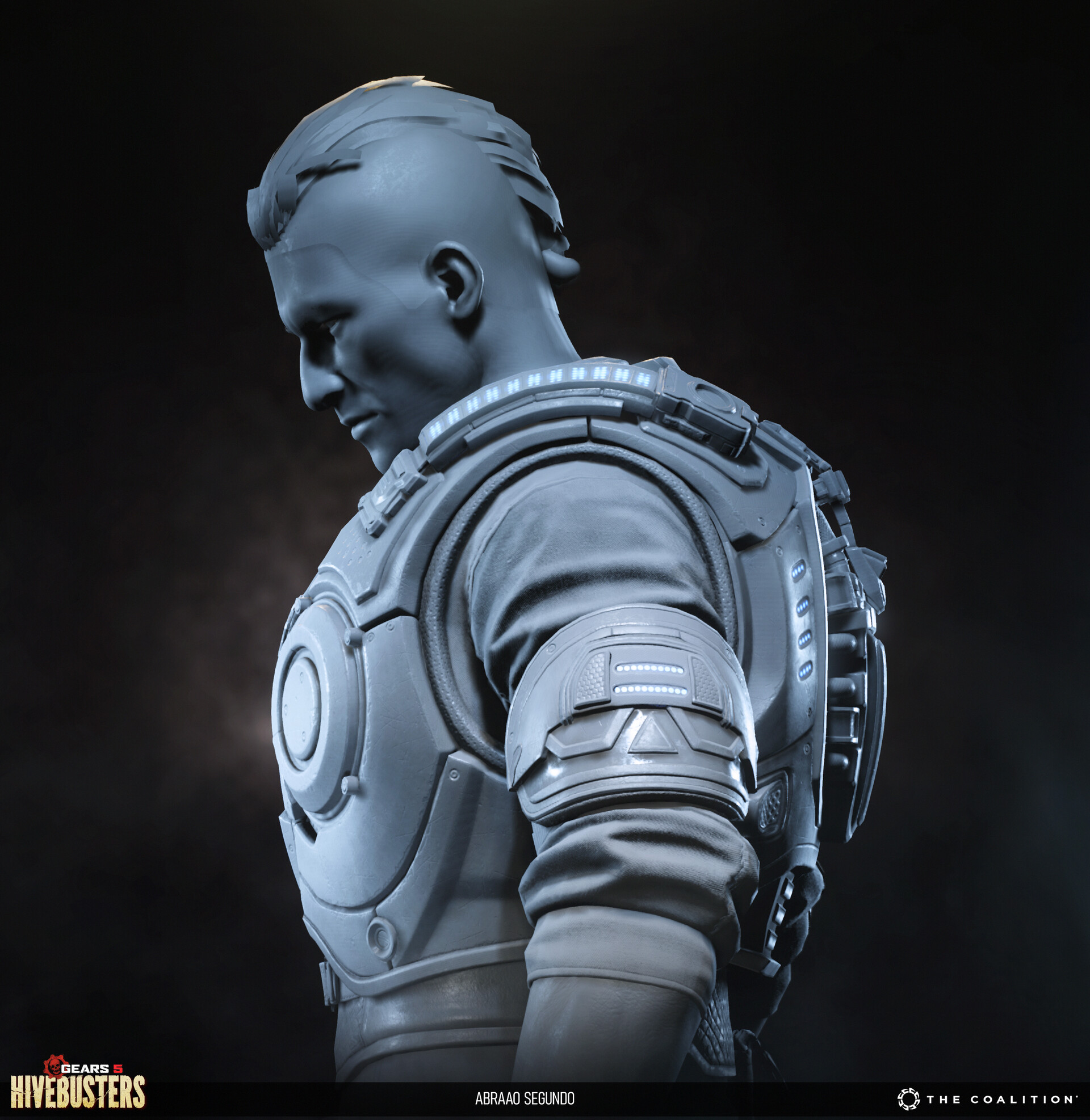 ArtStation - Gears 5 Hivebuster - Mac Soldier