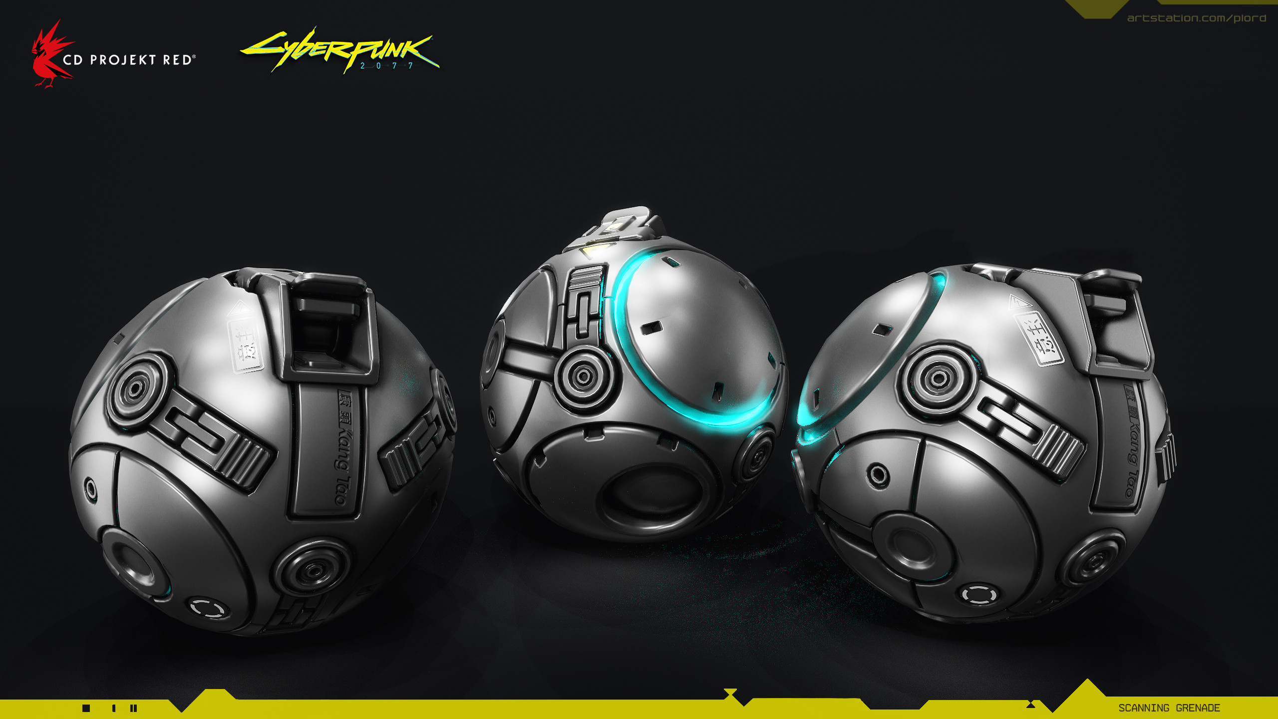 ArtStation - Cyberpunk - Grenades #3