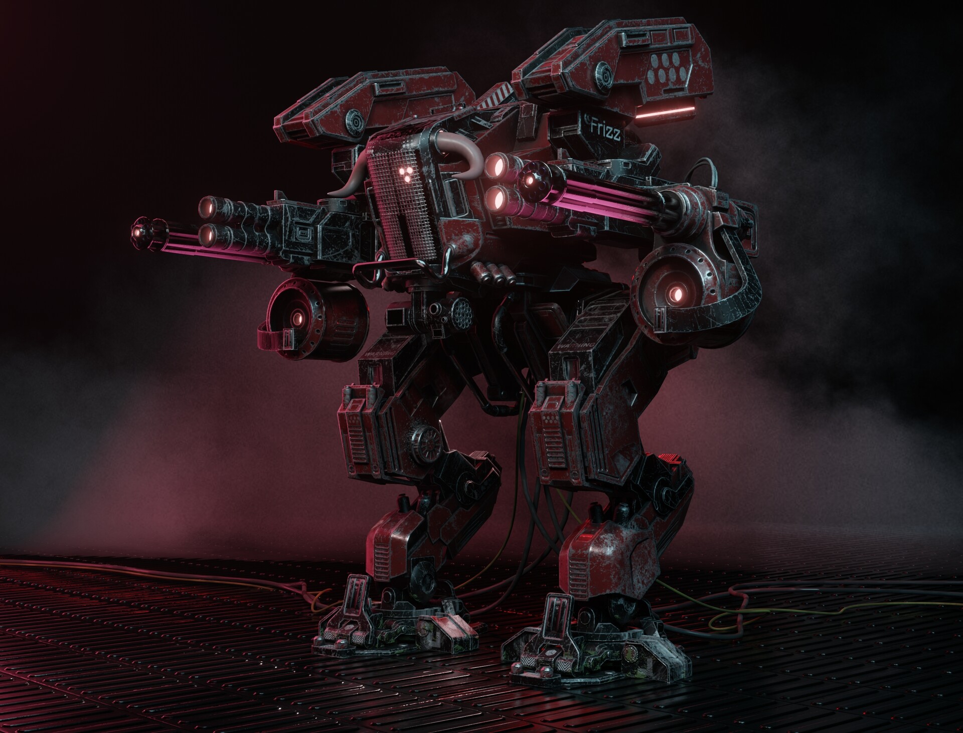 ArtStation - Combat Robot