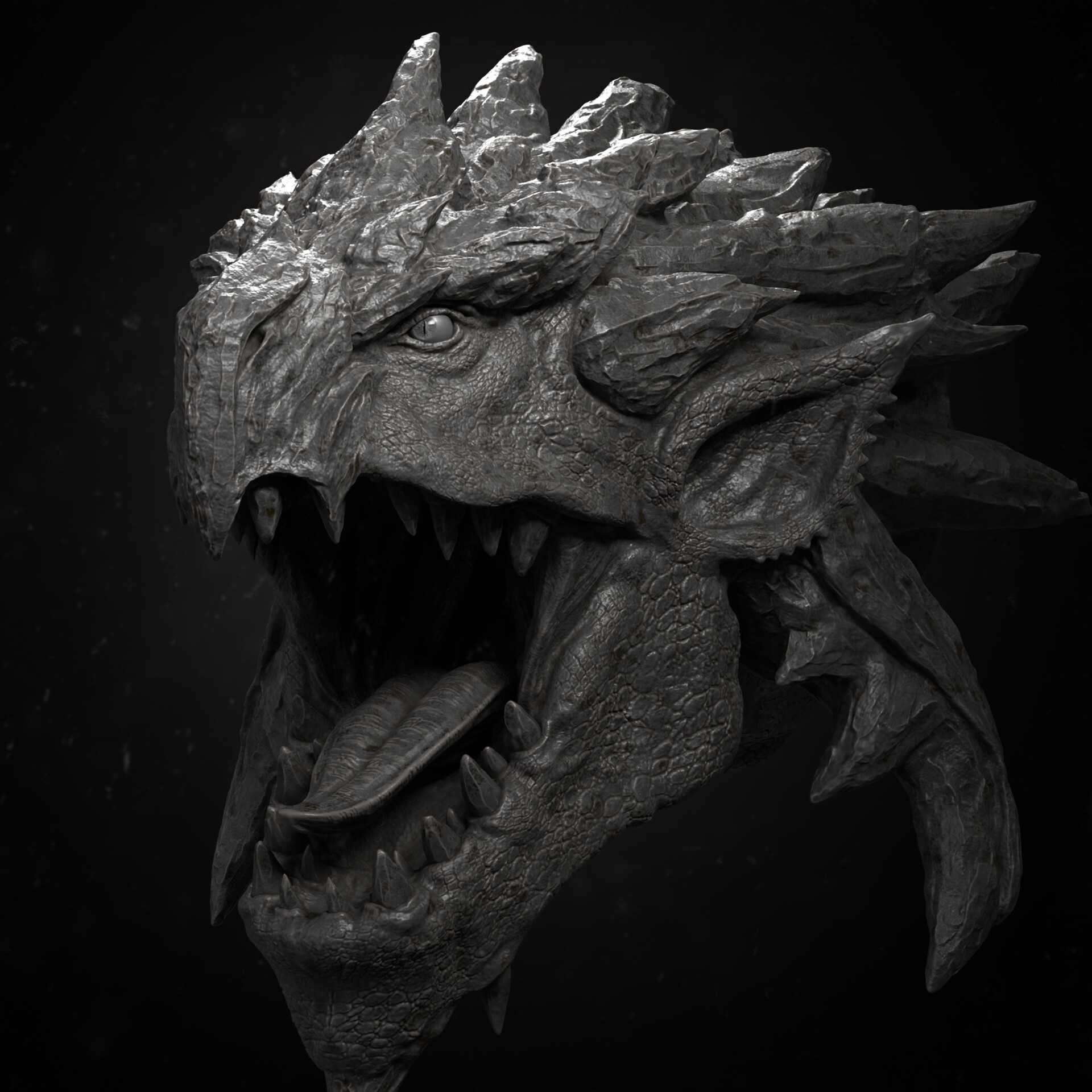 ArtStation - Monster Hunter Rathalos - Sculpting Time-lapse