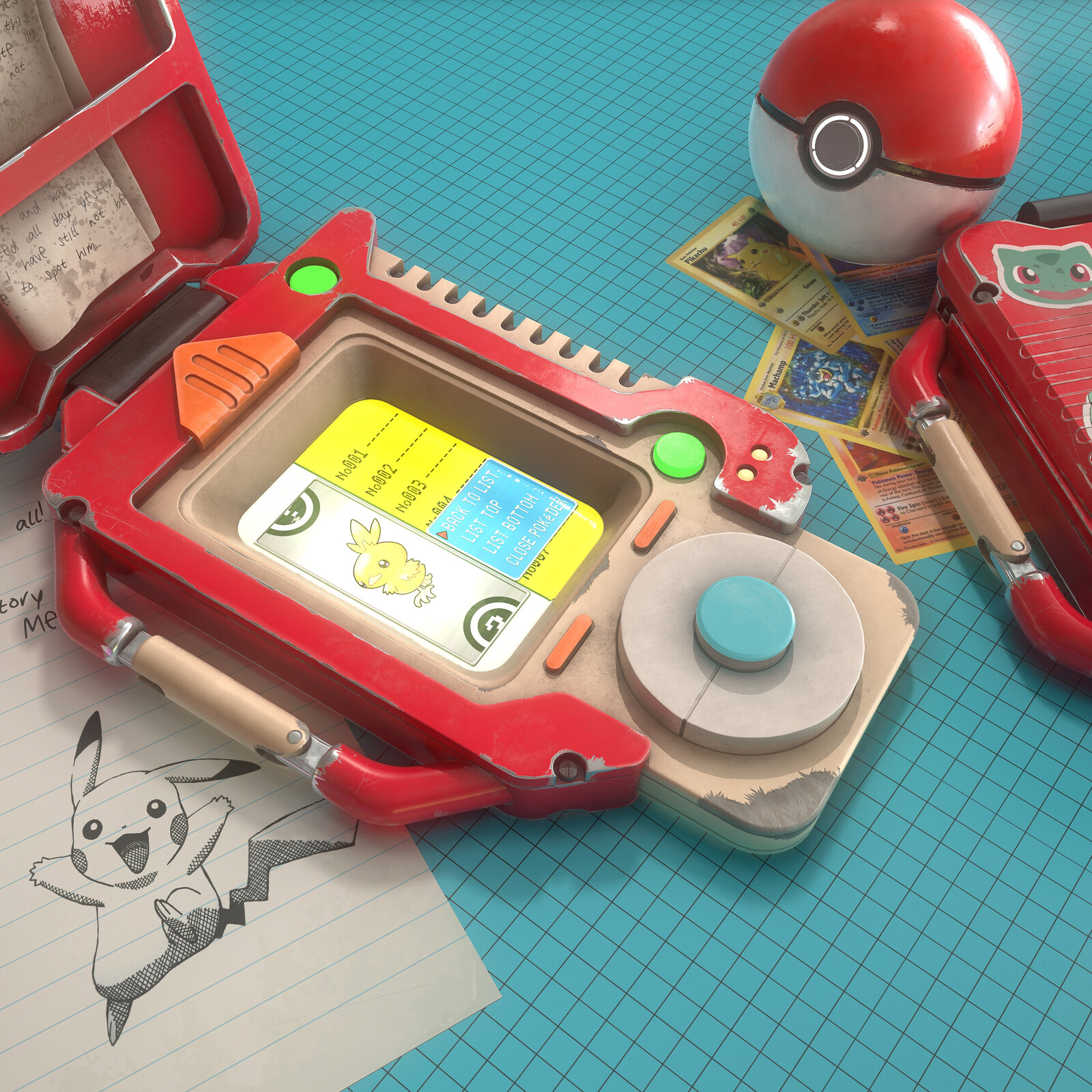 Making a Pokédex for Games