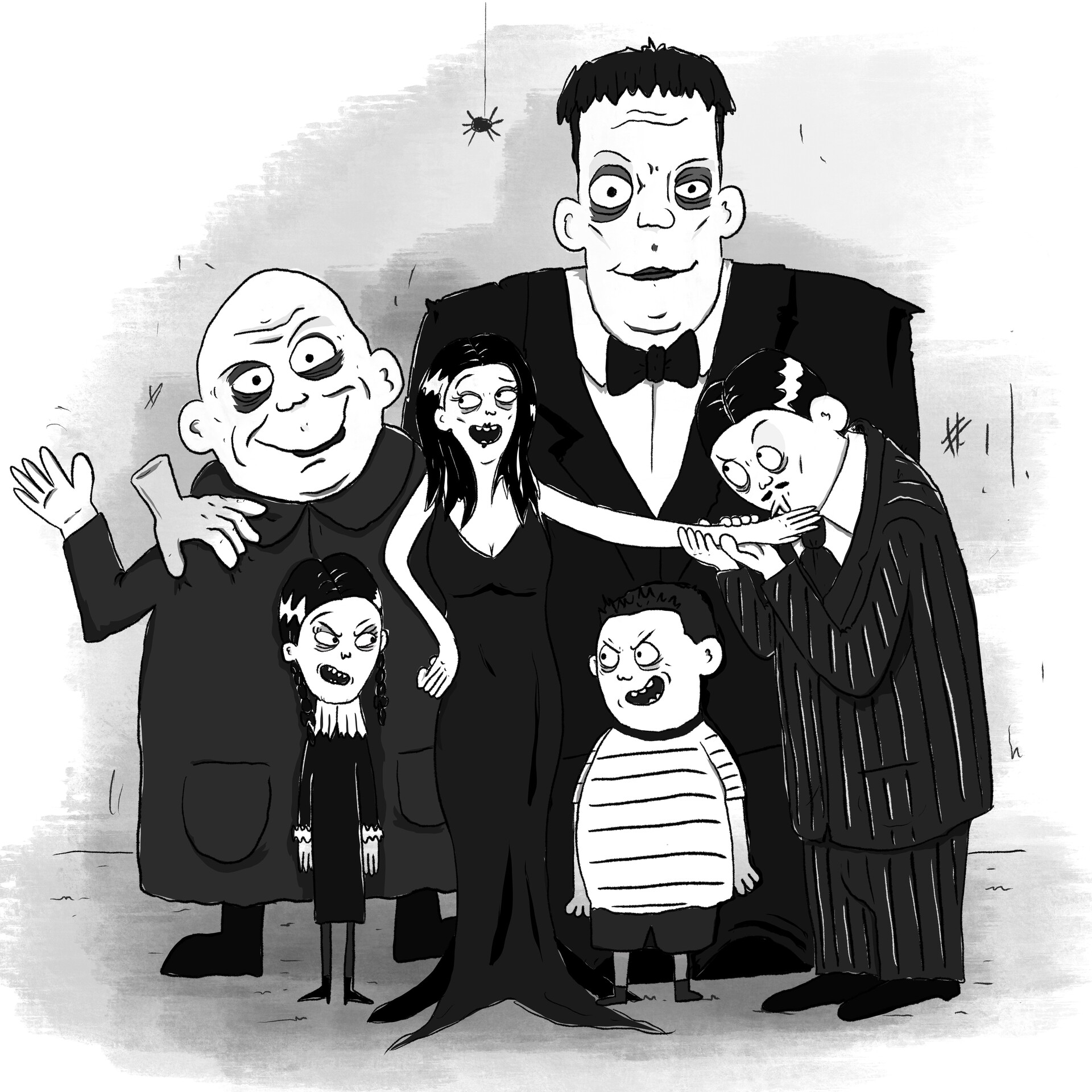 ArtStation - The Addams Family
